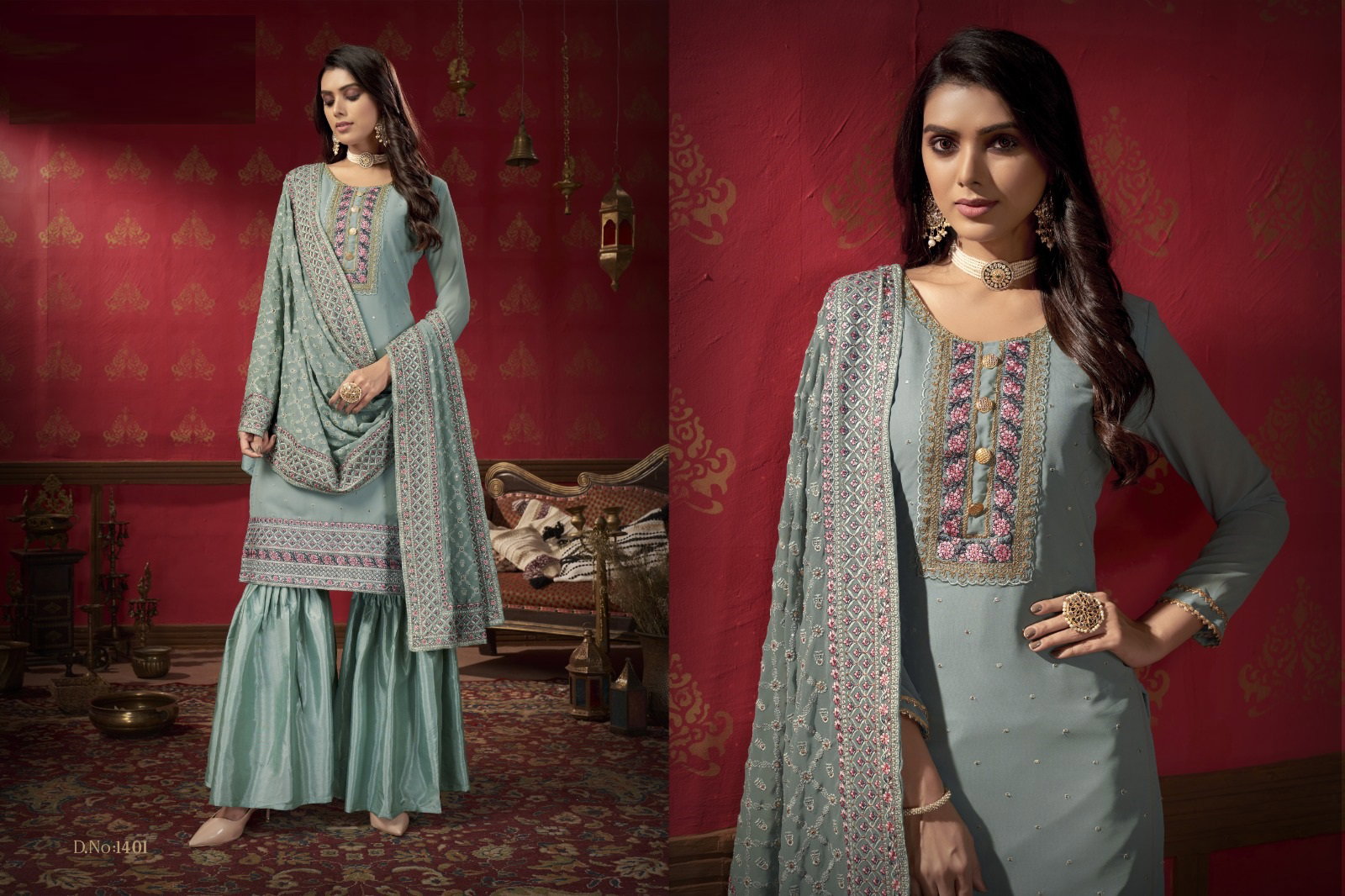 Zeeya Erina Georgette Designer Salwar Kameez Collection