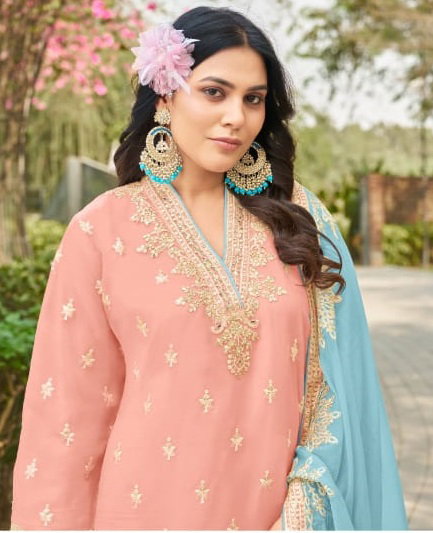 Khas 4423 Embroidered Ready Made Pakistani Suits Collection