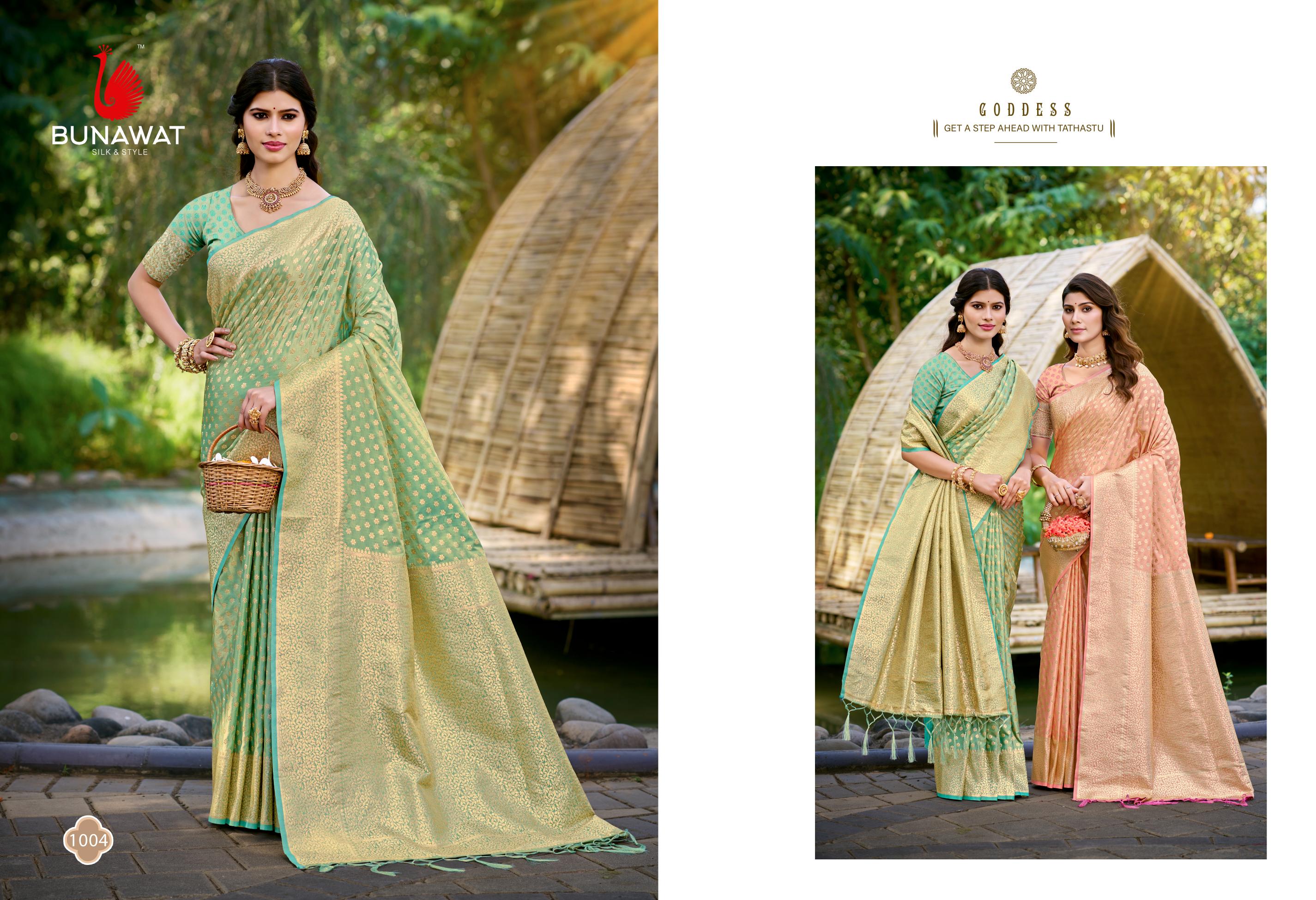 Bunawat Shrinidhi Latest Designer Festival Wear Silk Sarees Collection