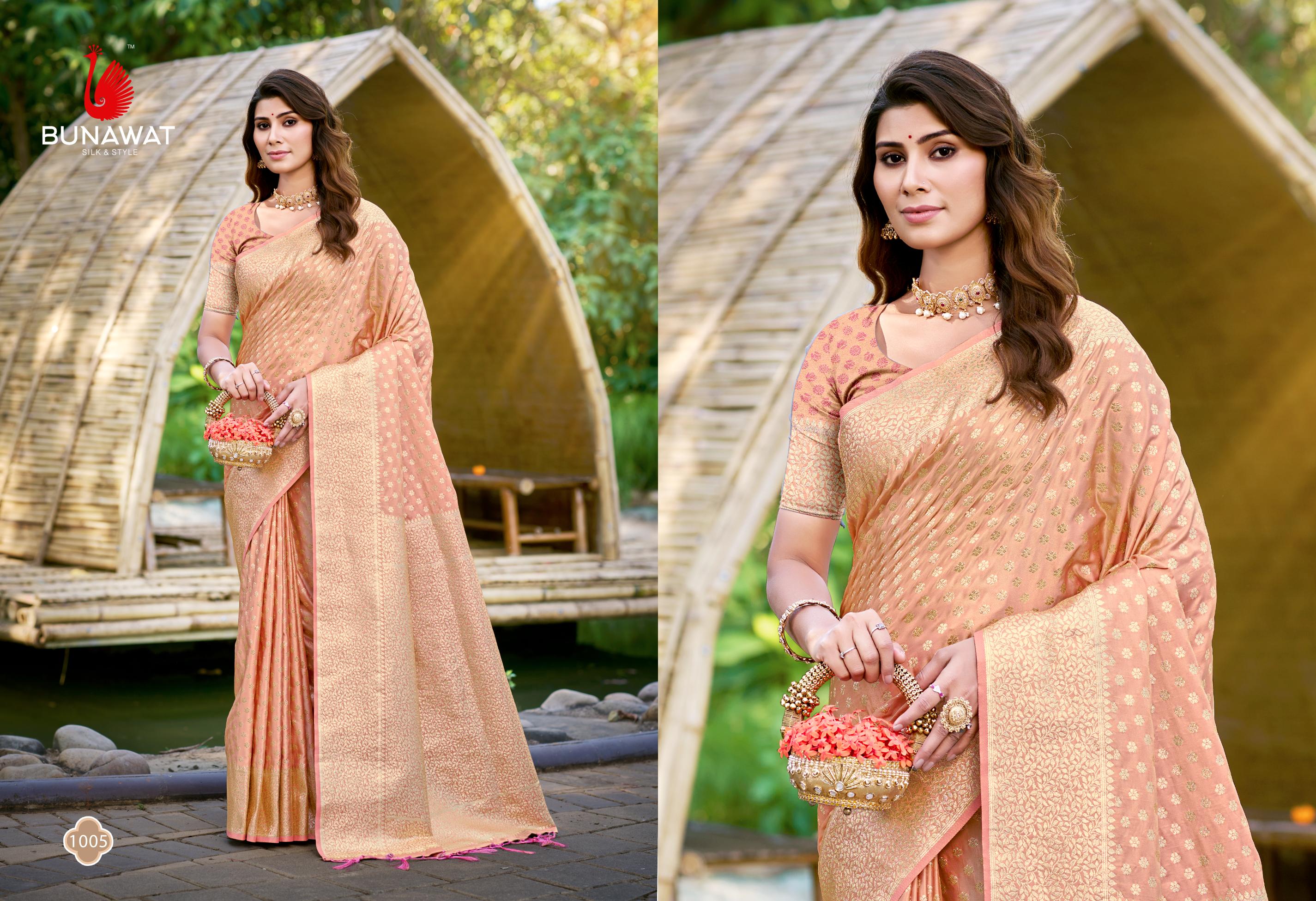 Bunawat Shrinidhi Latest Designer Festival Wear Silk Sarees Collection