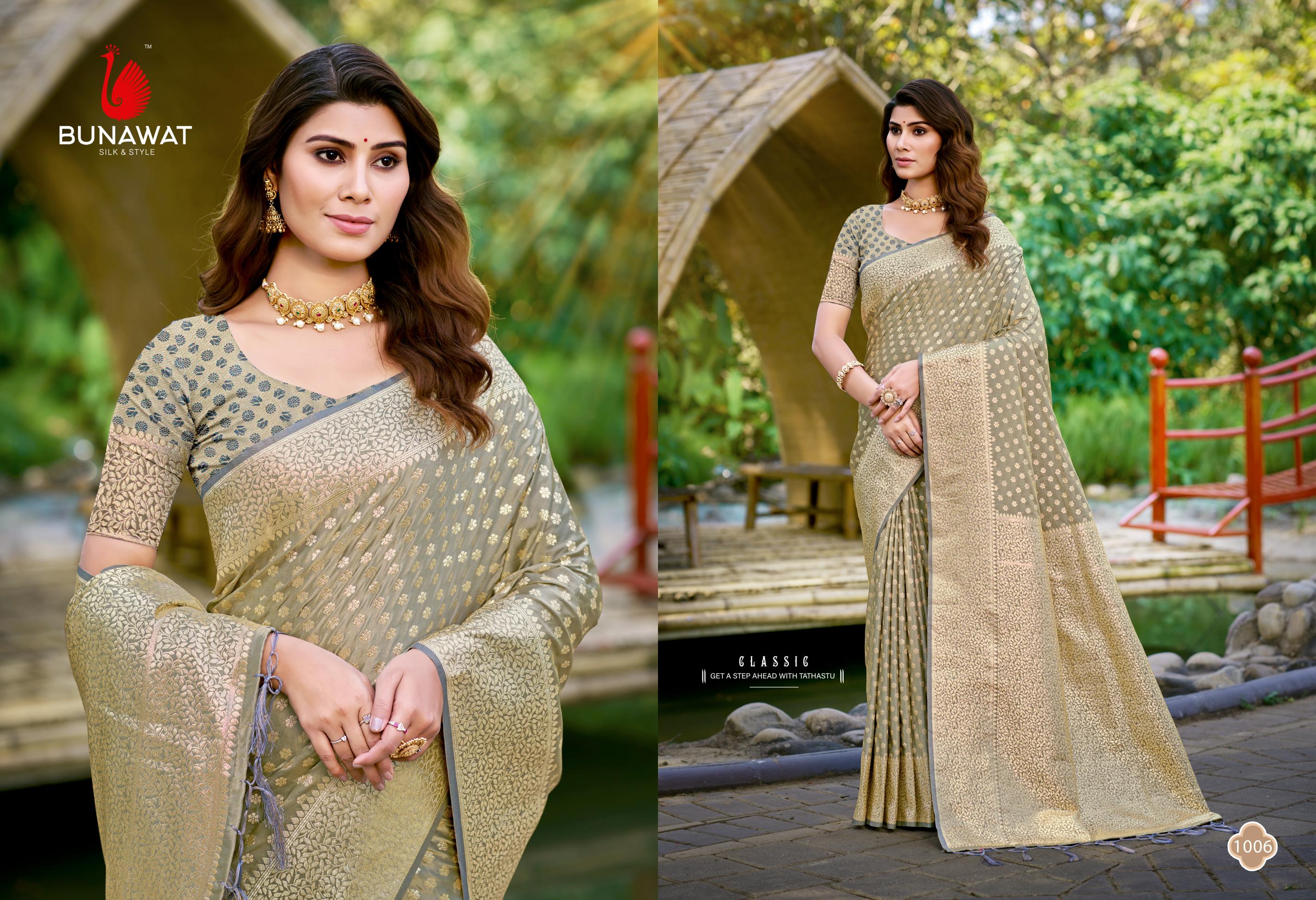 Bunawat Shrinidhi Latest Designer Festival Wear Silk Sarees Collection