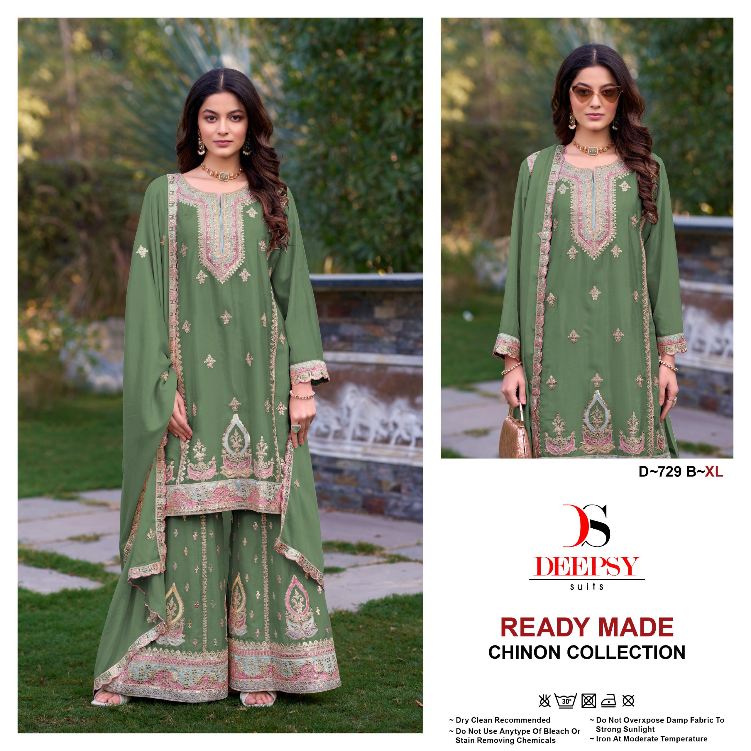 Deepsy D 729 Embroidered Ready Made Pakistani Collection