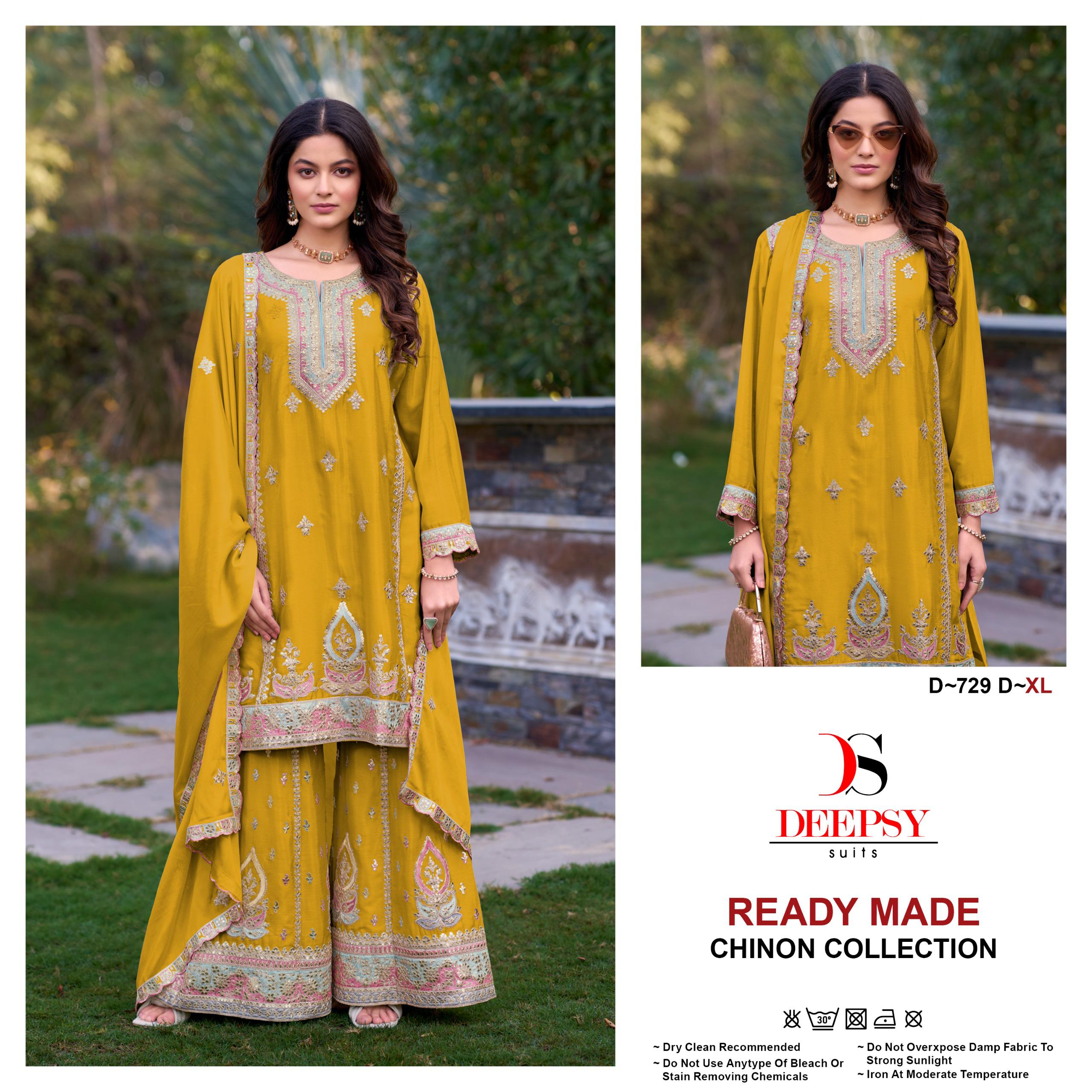 Deepsy D 729 Embroidered Ready Made Pakistani Collection