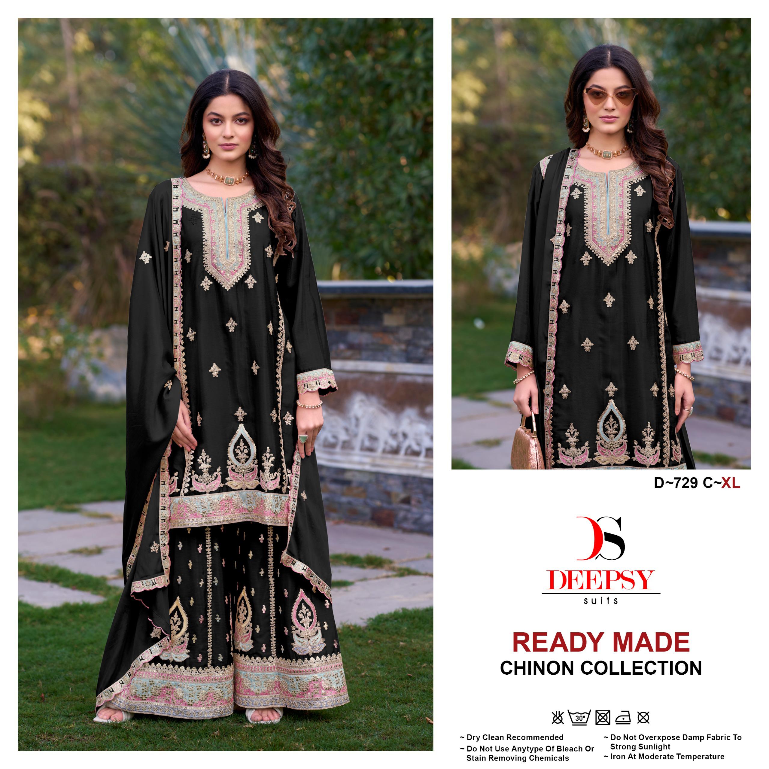 Deepsy D 729 Embroidered Ready Made Pakistani Collection