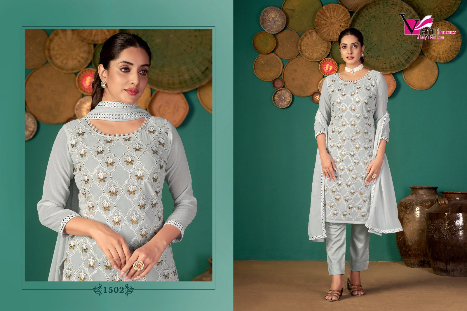 Zeeya Ruhani Georgette Designer Salwar Kameez Collection