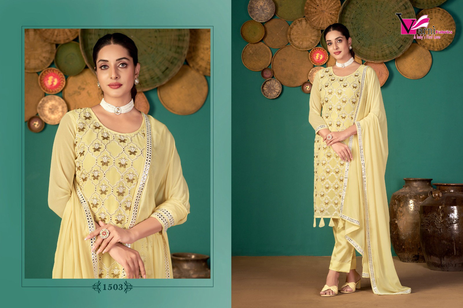 Zeeya Ruhani Georgette Designer Salwar Kameez Collection