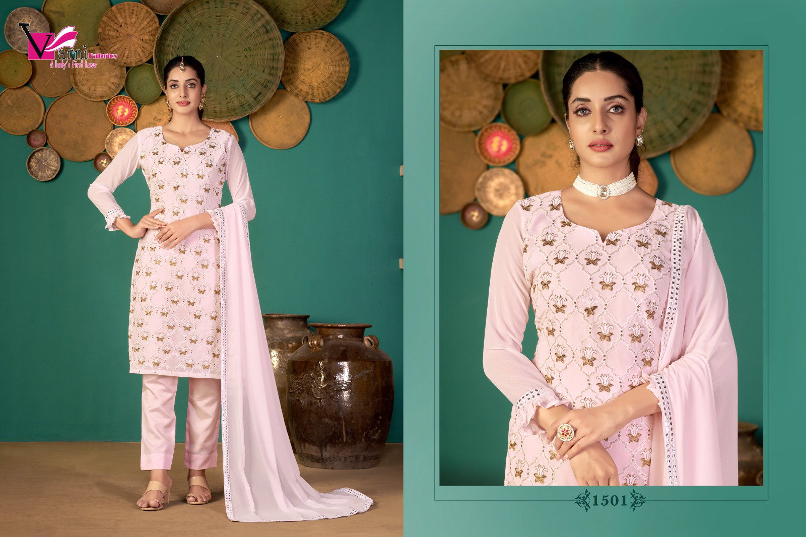 Zeeya Ruhani Georgette Designer Salwar Kameez Collection