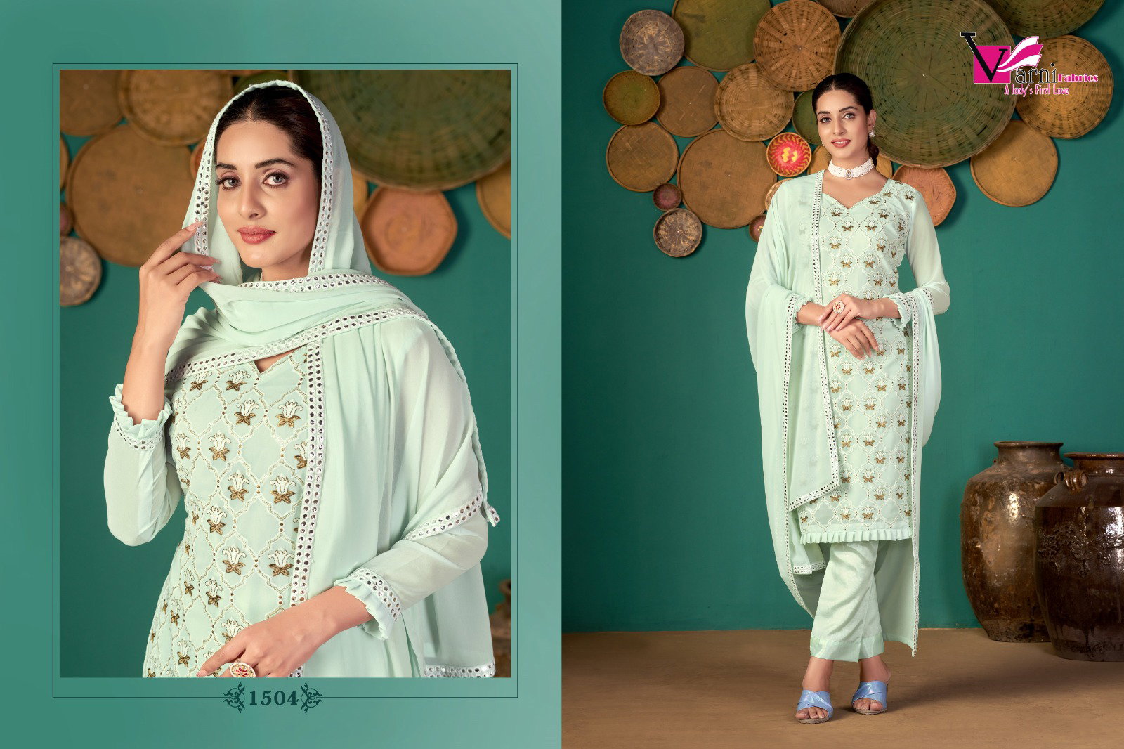 Zeeya Ruhani Georgette Designer Salwar Kameez Collection