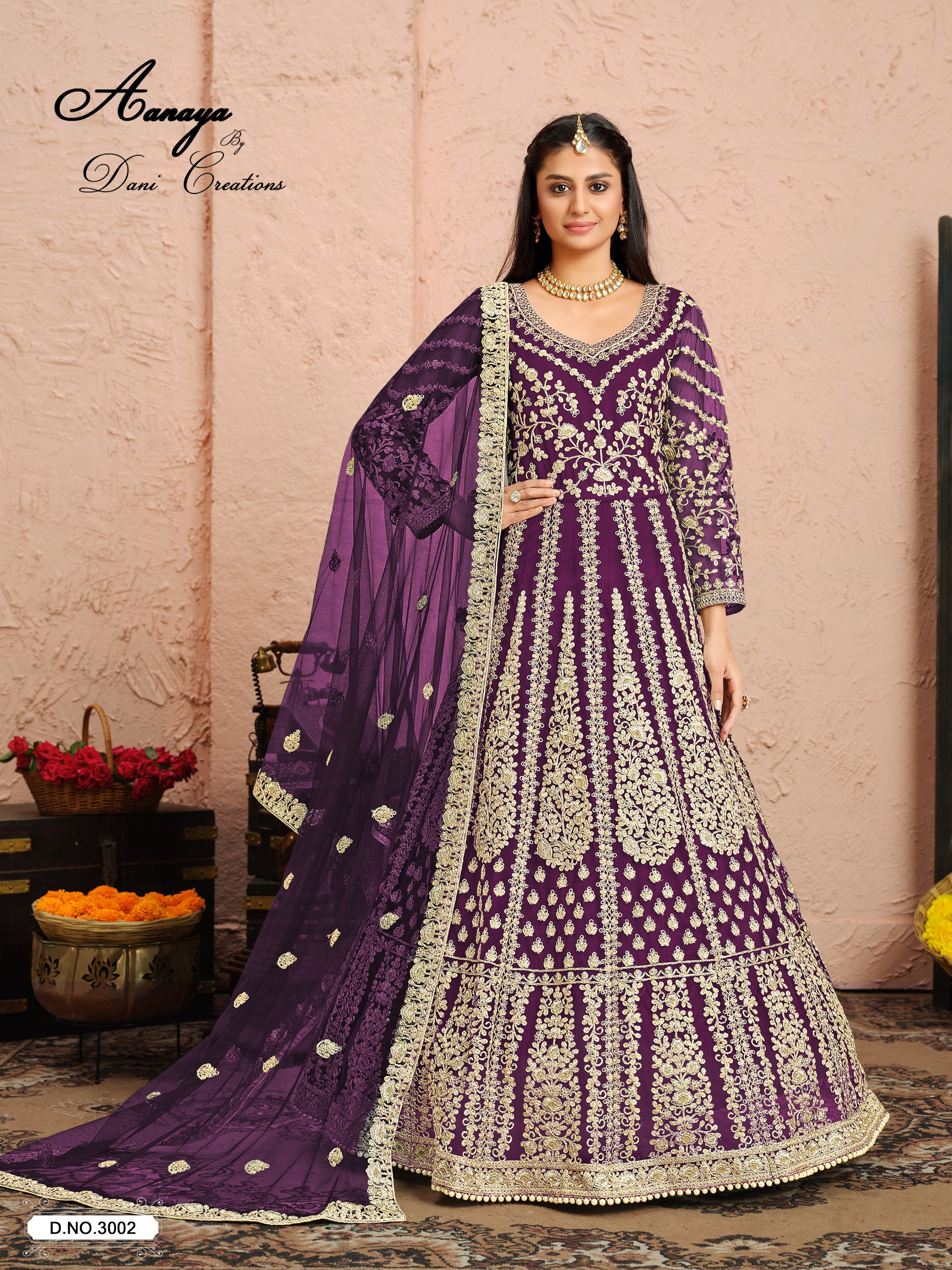 Aanaya Vol 130 Designer Net Salwar Kameez Collection