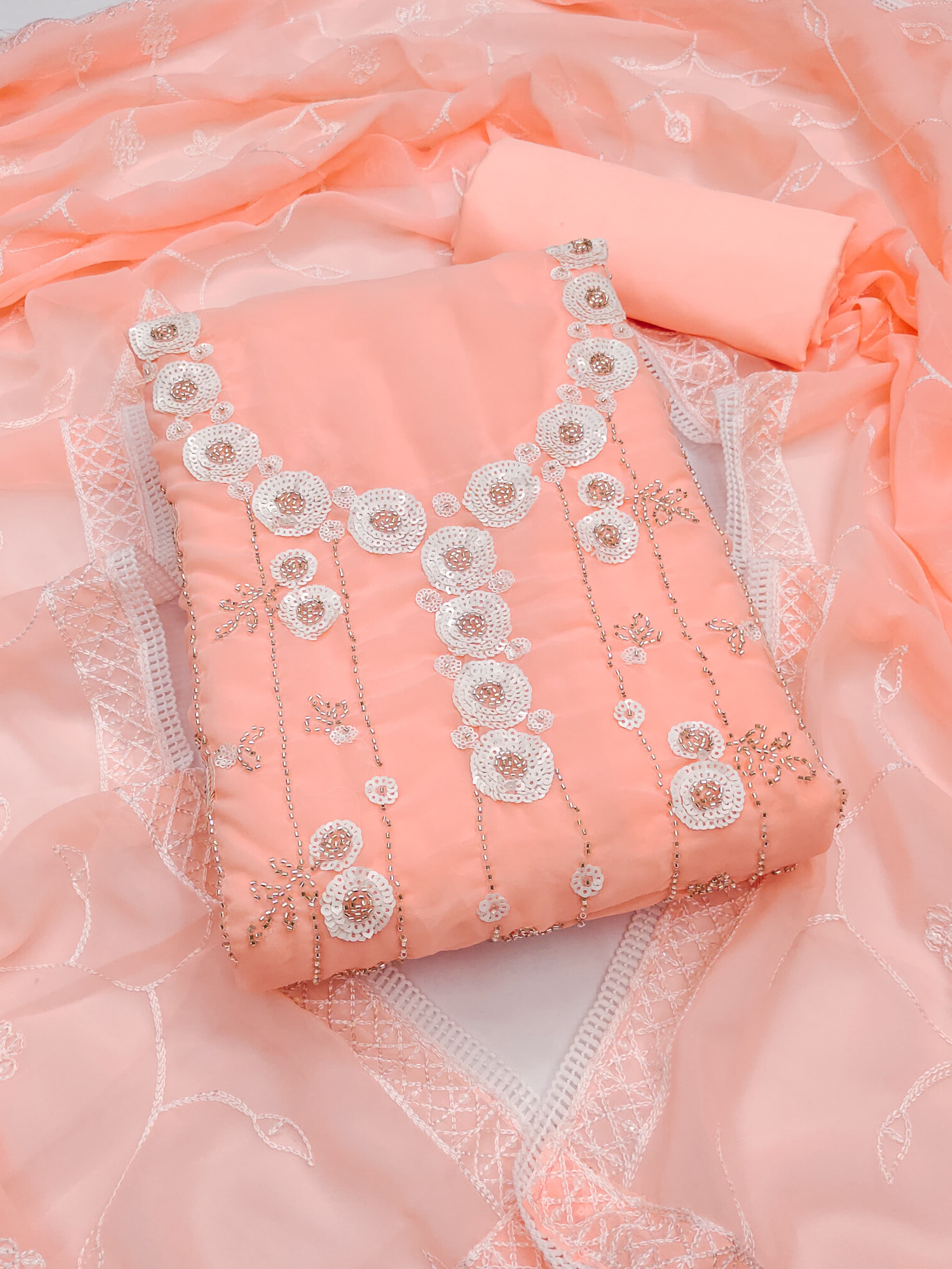Bits 1 Georgette Beautiful Dress Material Collection