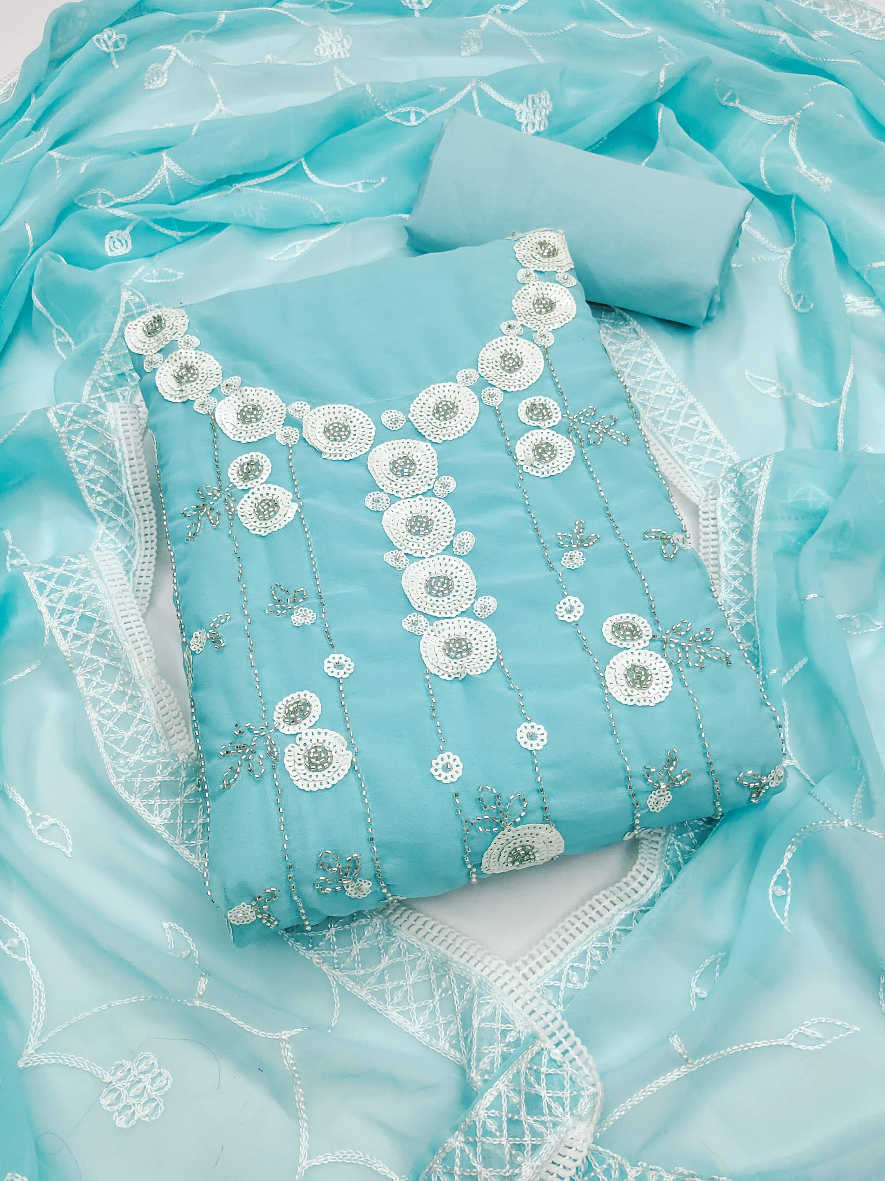 Bits 1 Georgette Beautiful Dress Material Collection