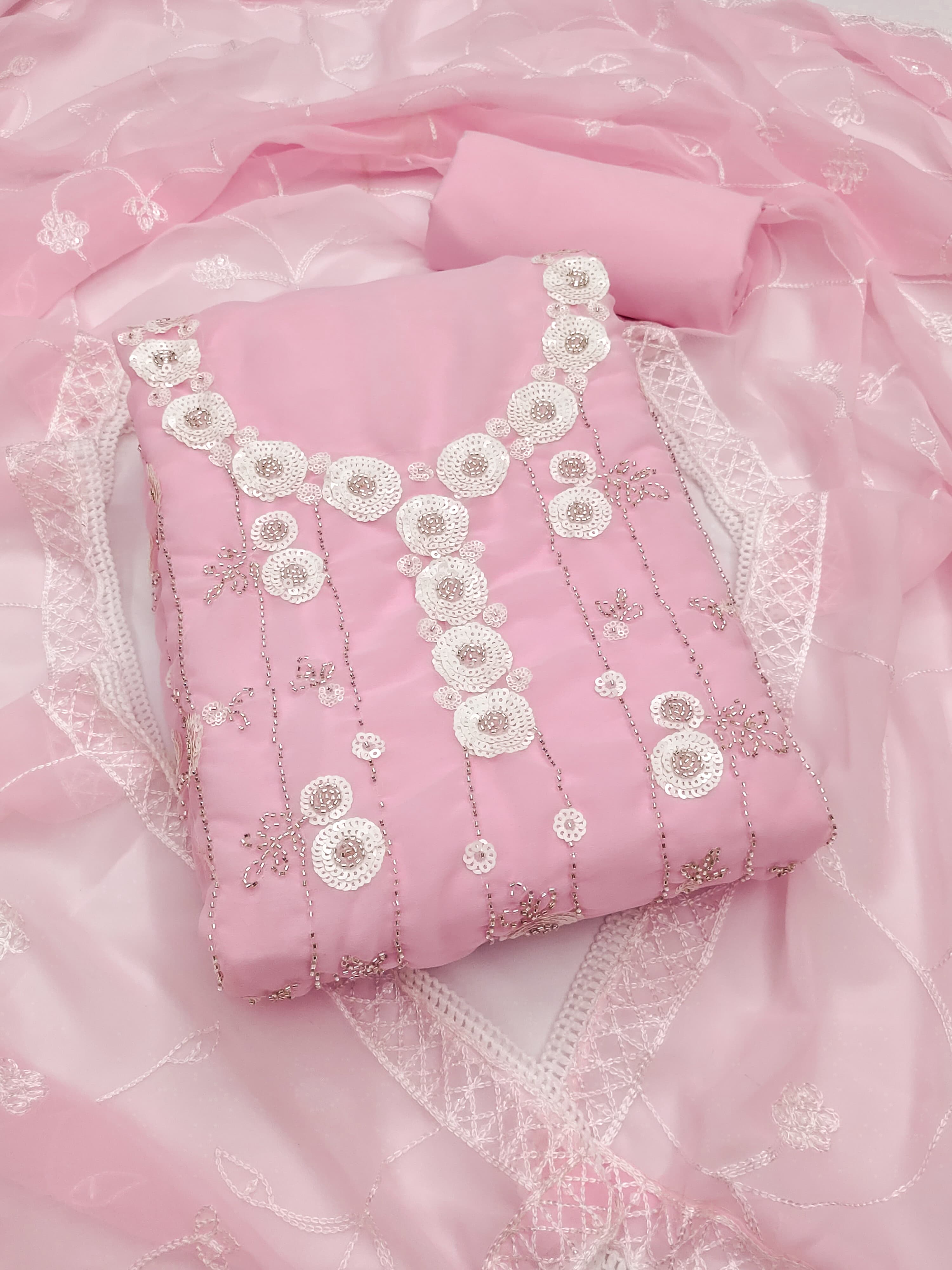 Bits 1 Georgette Beautiful Dress Material Collection