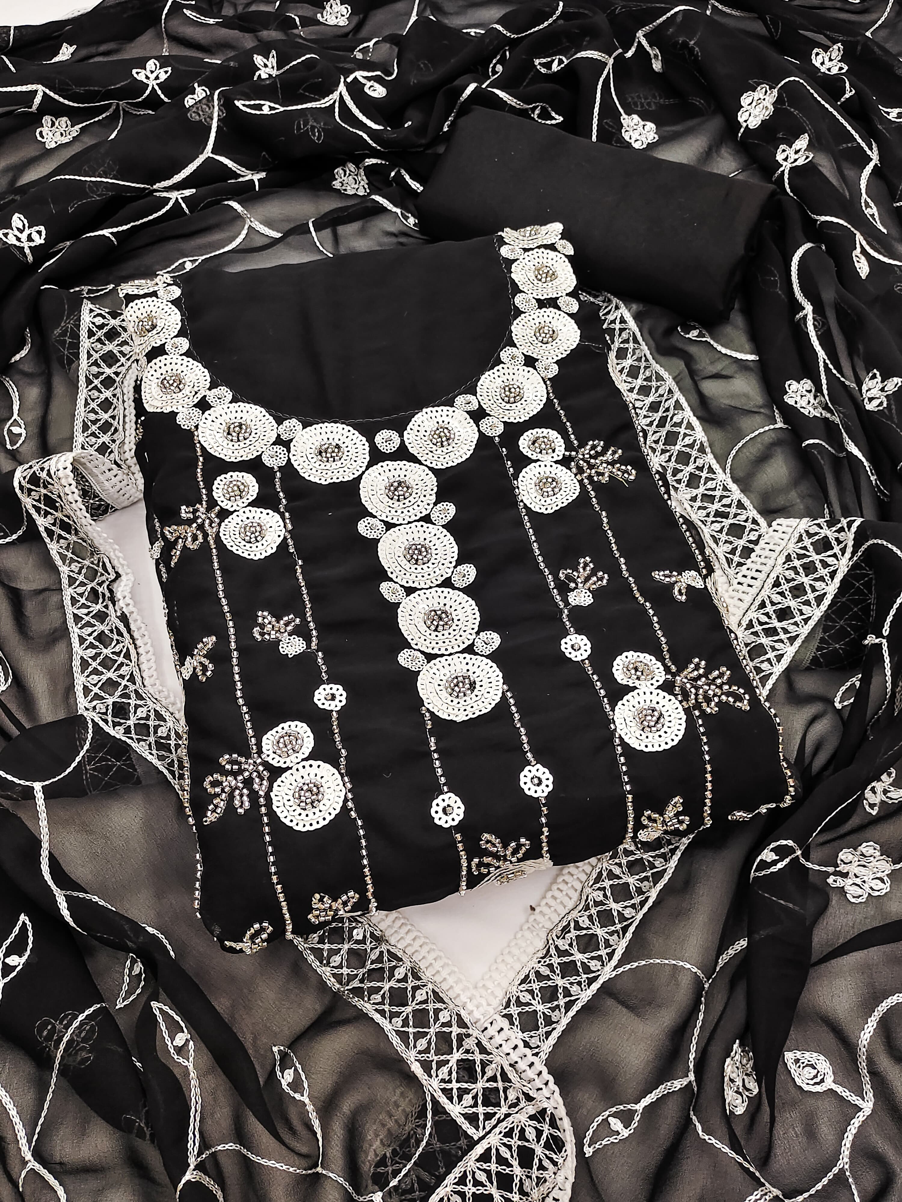 Bits 1 Georgette Beautiful Dress Material Collection