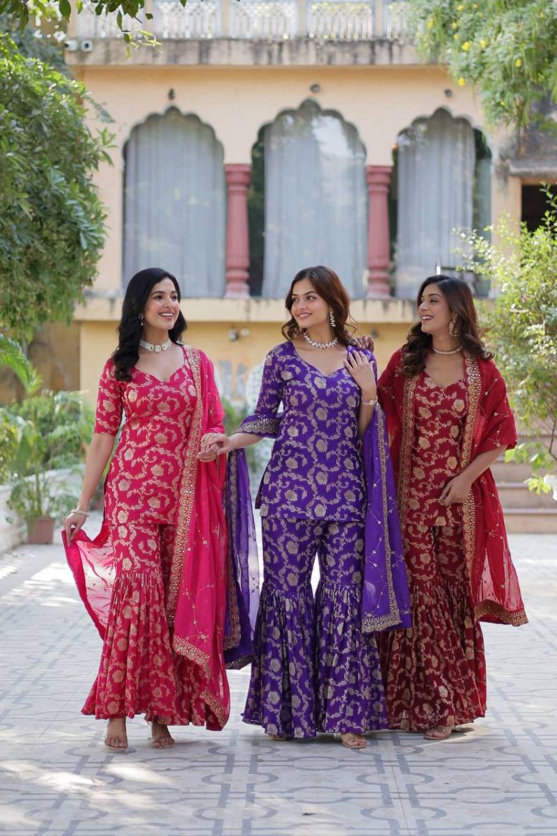 Luna Vol 10 Latest Embroidered Viscose Georgette Suits Collection