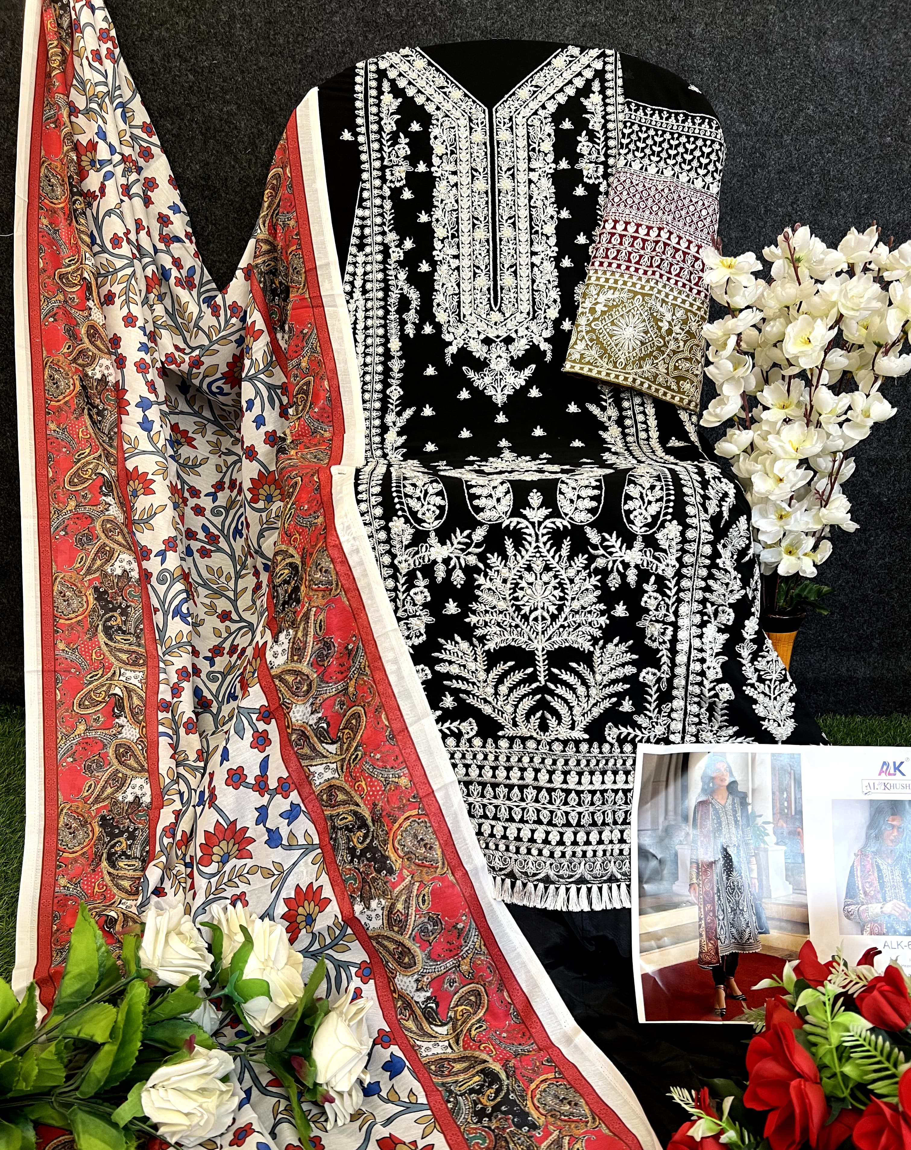 Al Khushbu 6033 Georgette Pakistani Salwar Suits