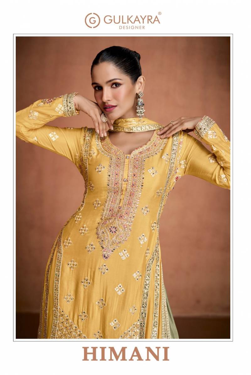 Gulkayra Himani Chinon Designer Salwar Suits Collection