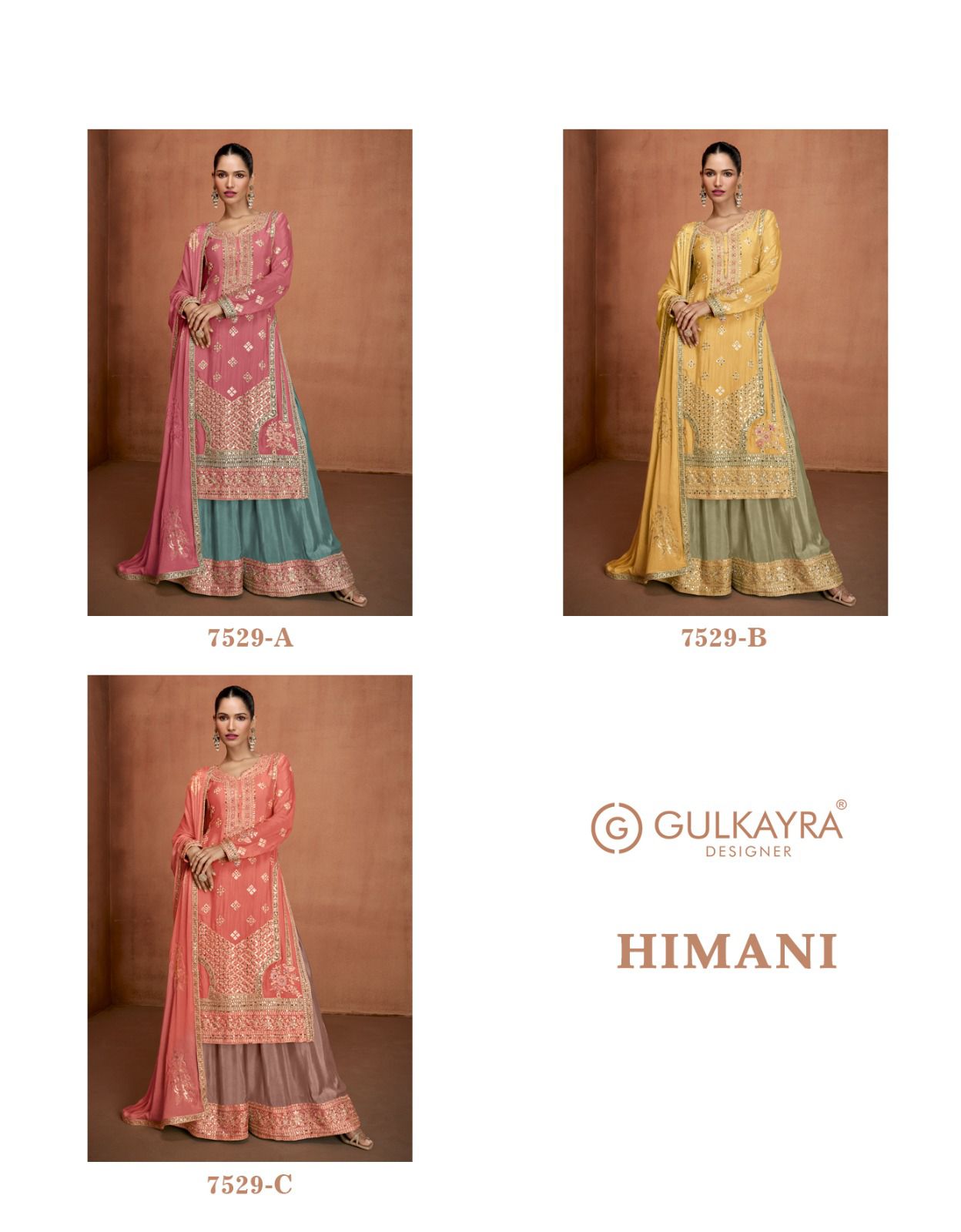 Gulkayra Himani Chinon Designer Salwar Suits Collection