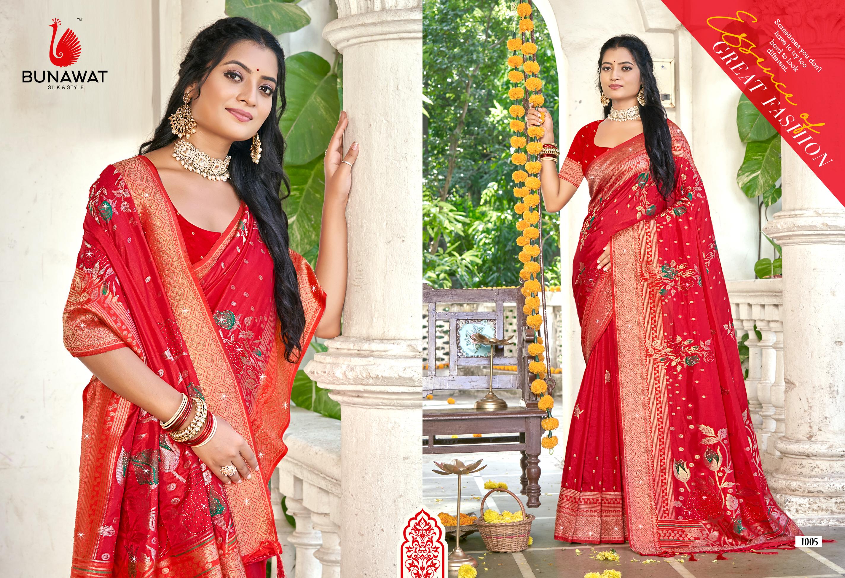 Bunawat Hans Vol 5 Latest Designer Silk Sarees Collection