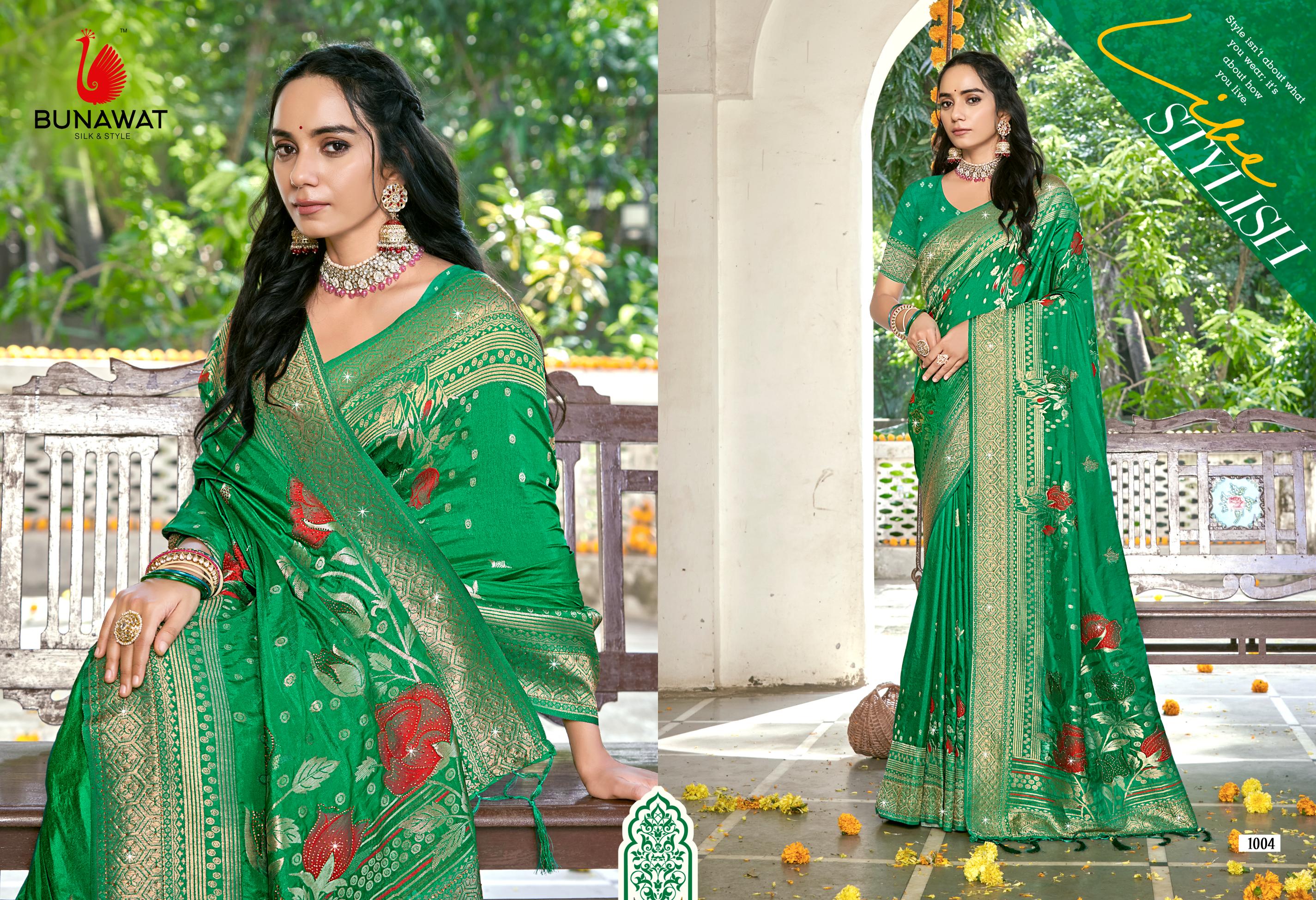 Bunawat Hans Vol 5 Latest Designer Silk Sarees Collection