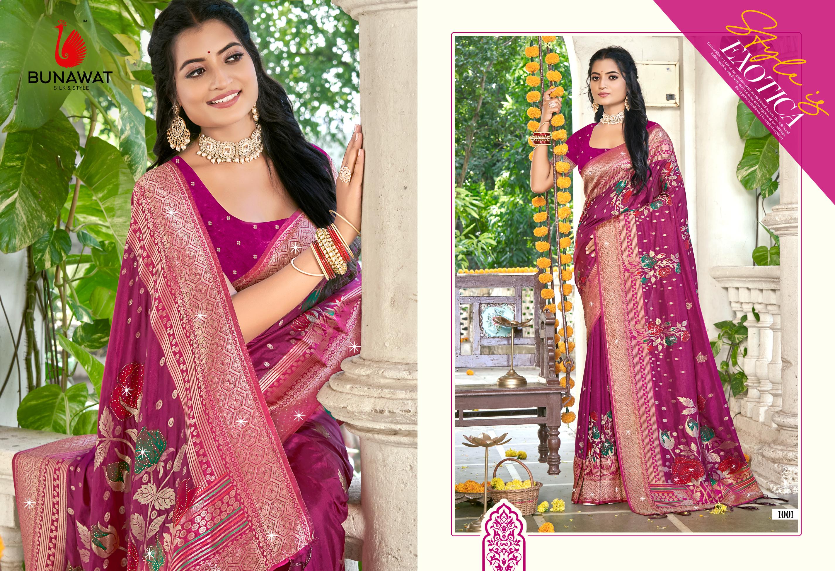 Bunawat Hans Vol 5 Latest Designer Silk Sarees Collection
