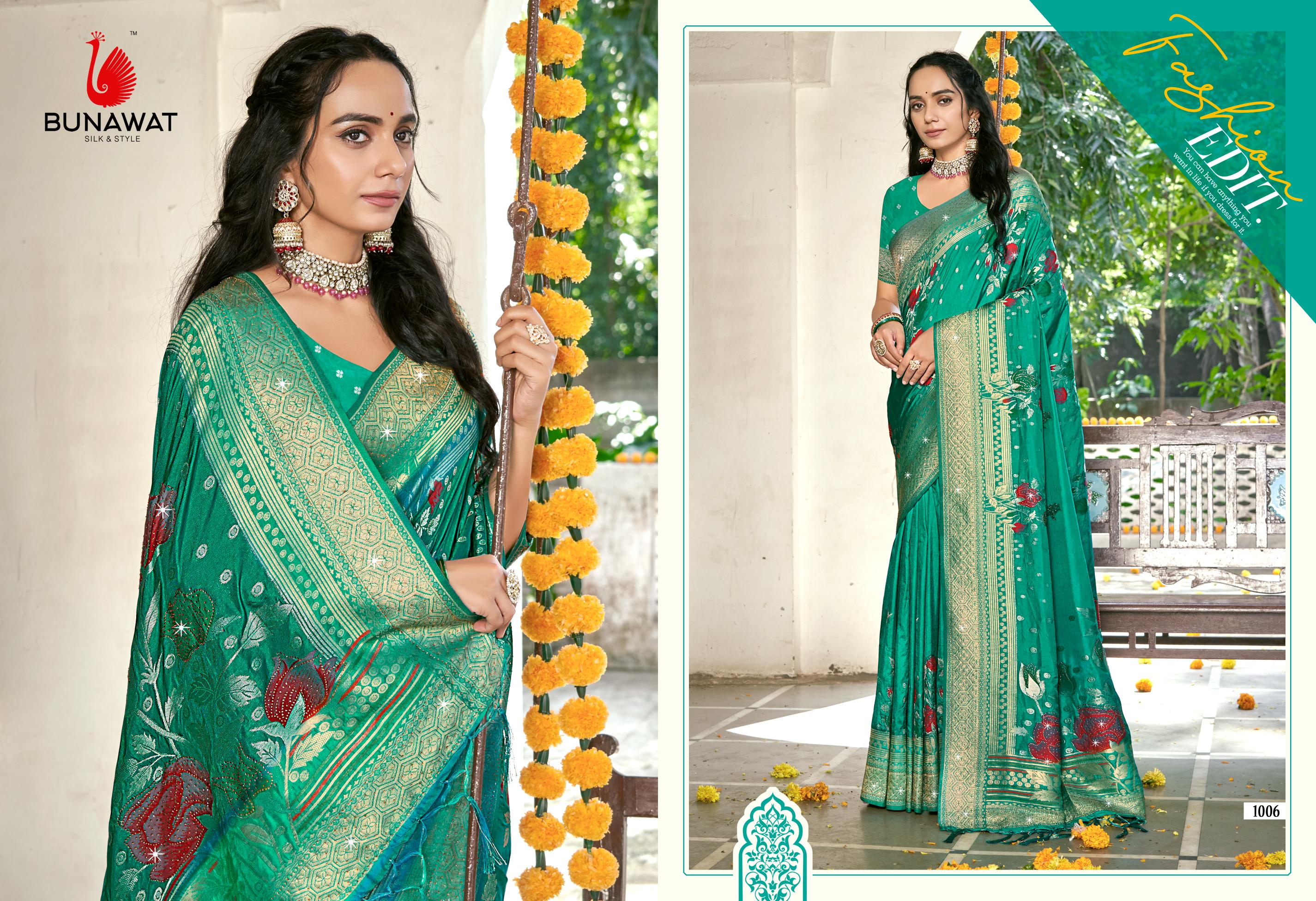 Bunawat Hans Vol 5 Latest Designer Silk Sarees Collection
