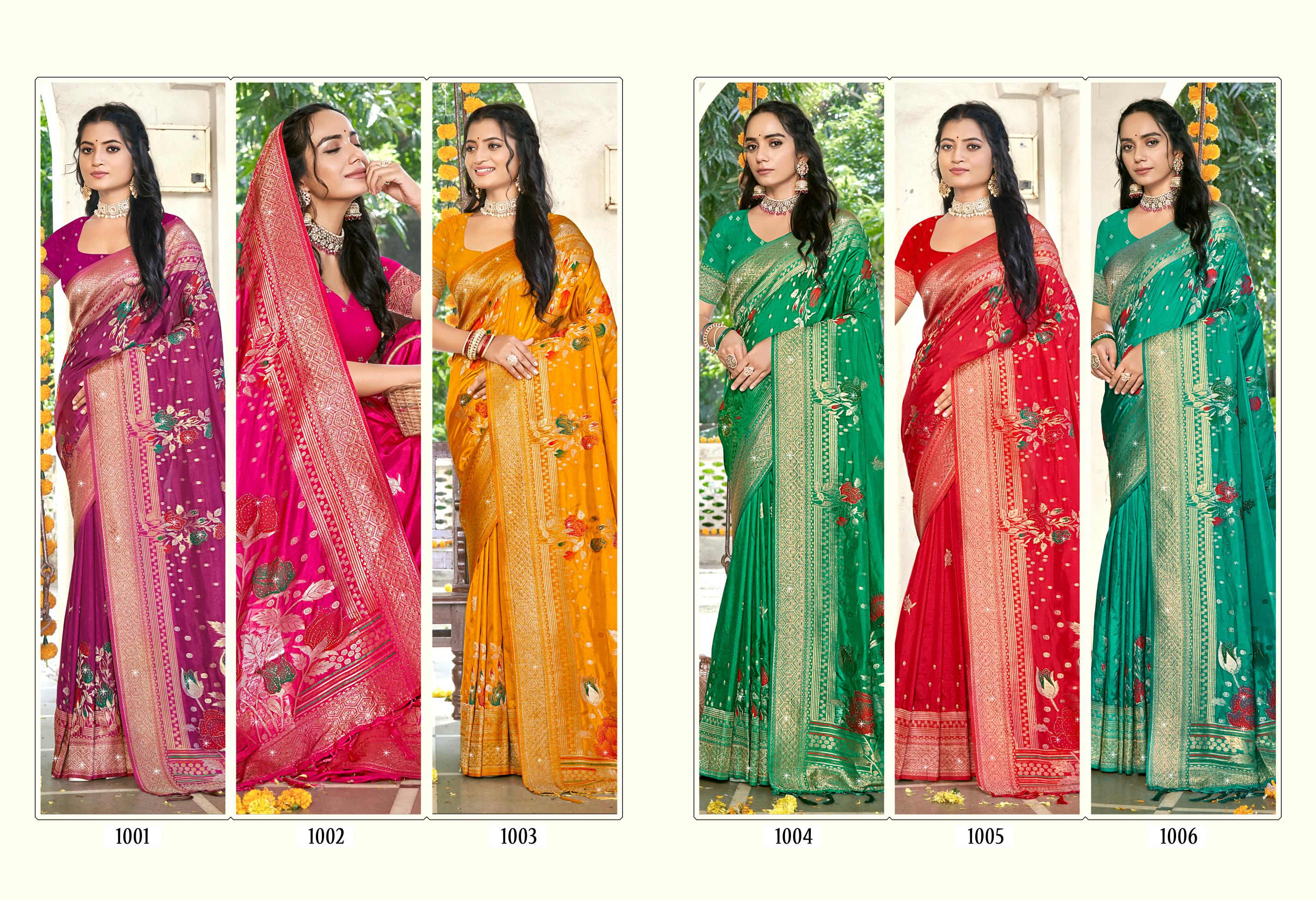 Bunawat Hans Vol 5 Latest Designer Silk Sarees Collection