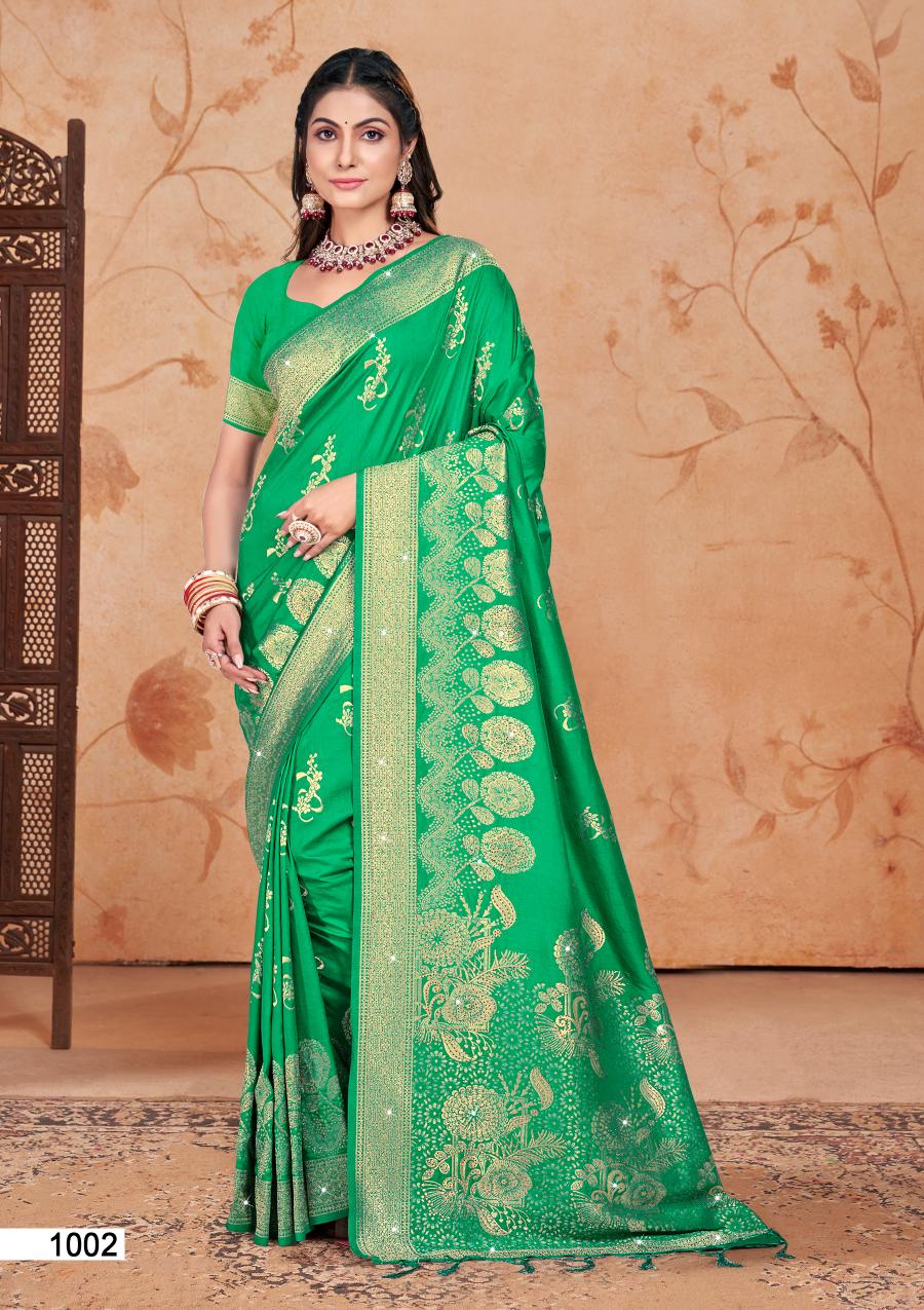 Bunawat Shubhshree Vol 1 Designer Festive Wear Silk Saree Collection