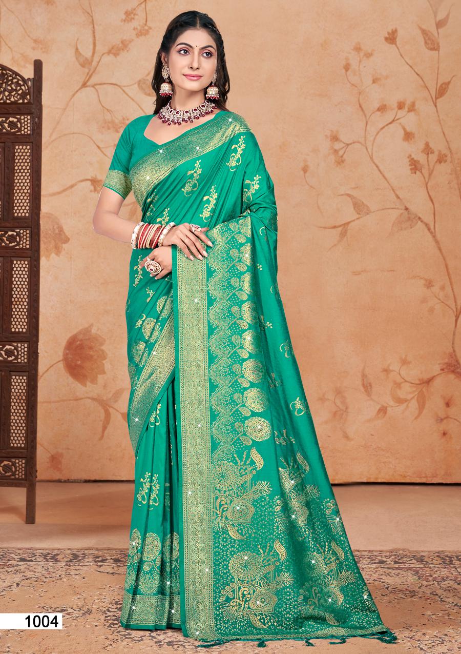 Bunawat Shubhshree Vol 1 Designer Festive Wear Silk Saree Collection
