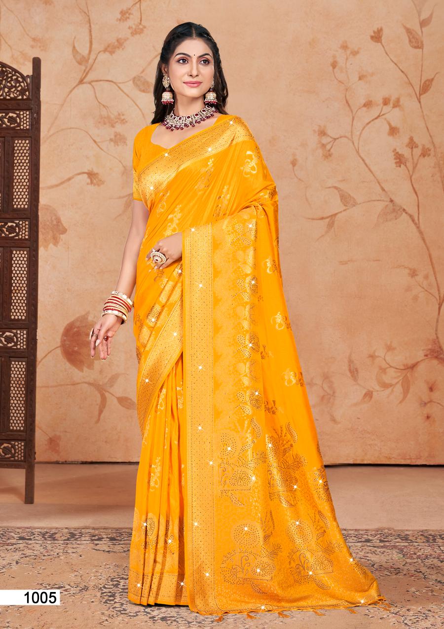 Bunawat Shubhshree Vol 1 Designer Festive Wear Silk Saree Collection