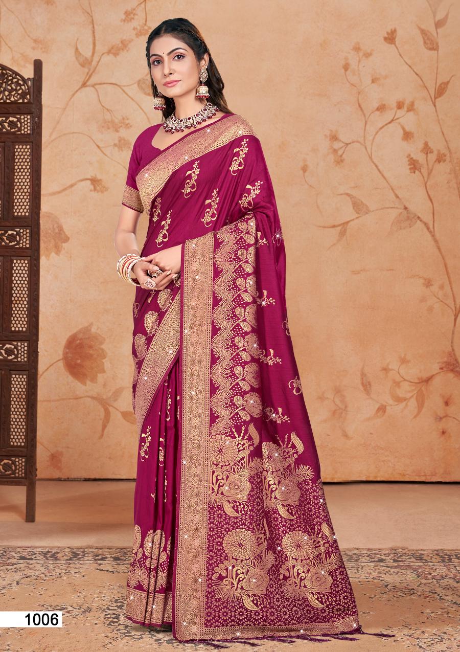Bunawat Shubhshree Vol 1 Designer Festive Wear Silk Saree Collection
