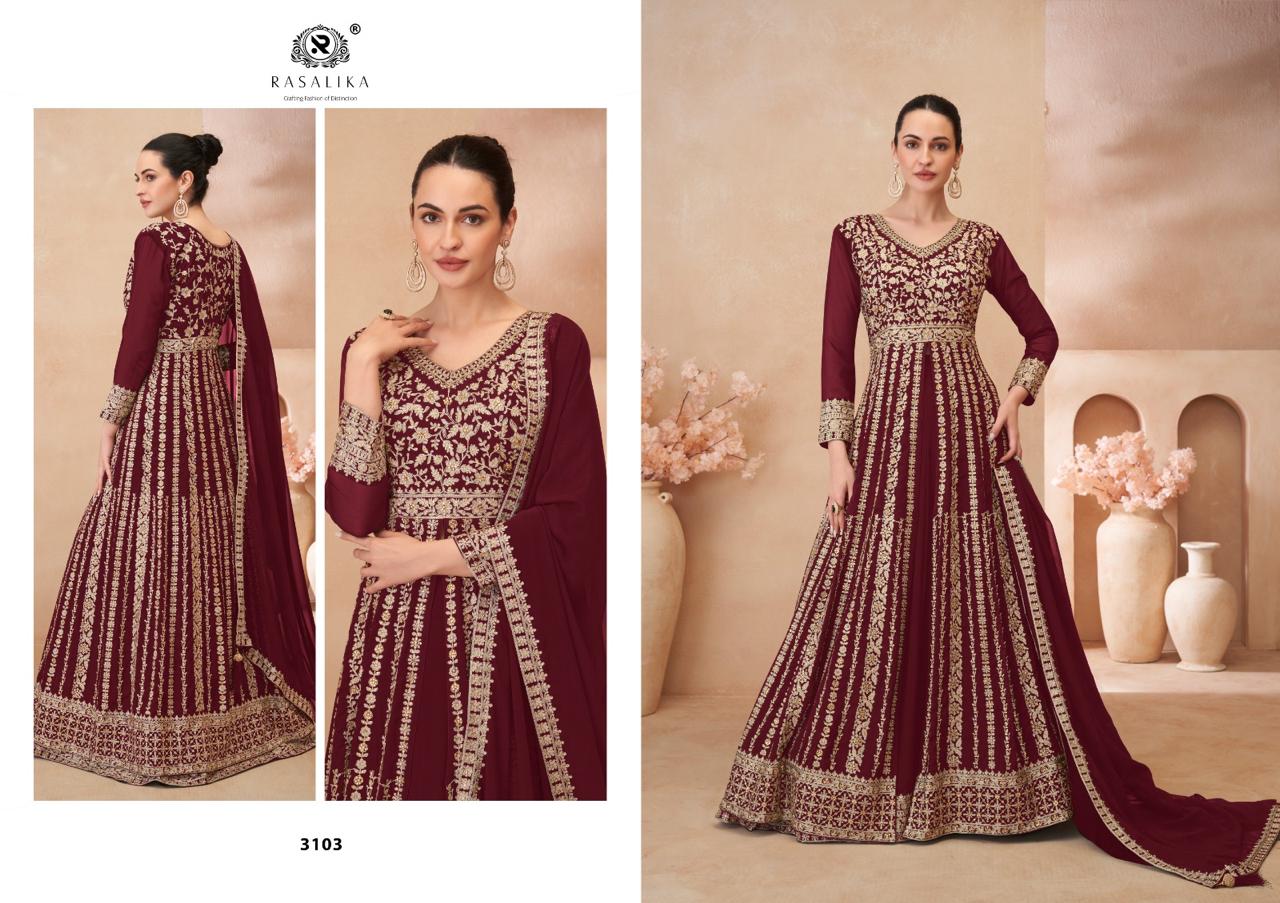 Rasalika Glamour Georgette Designer Salwar Kameez Collection
