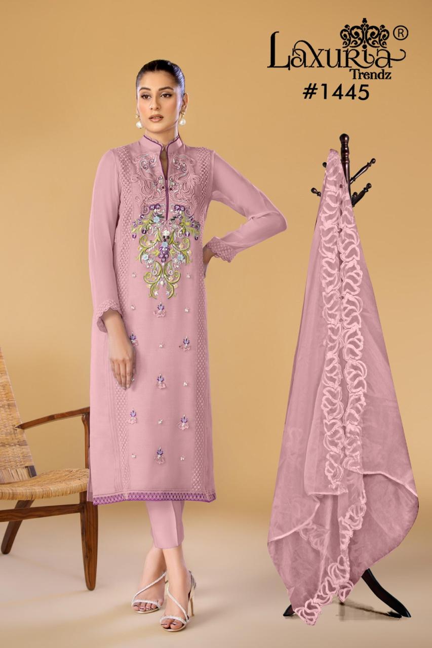 Laxuria Trendz 1445 Georgette Ready Made Collection