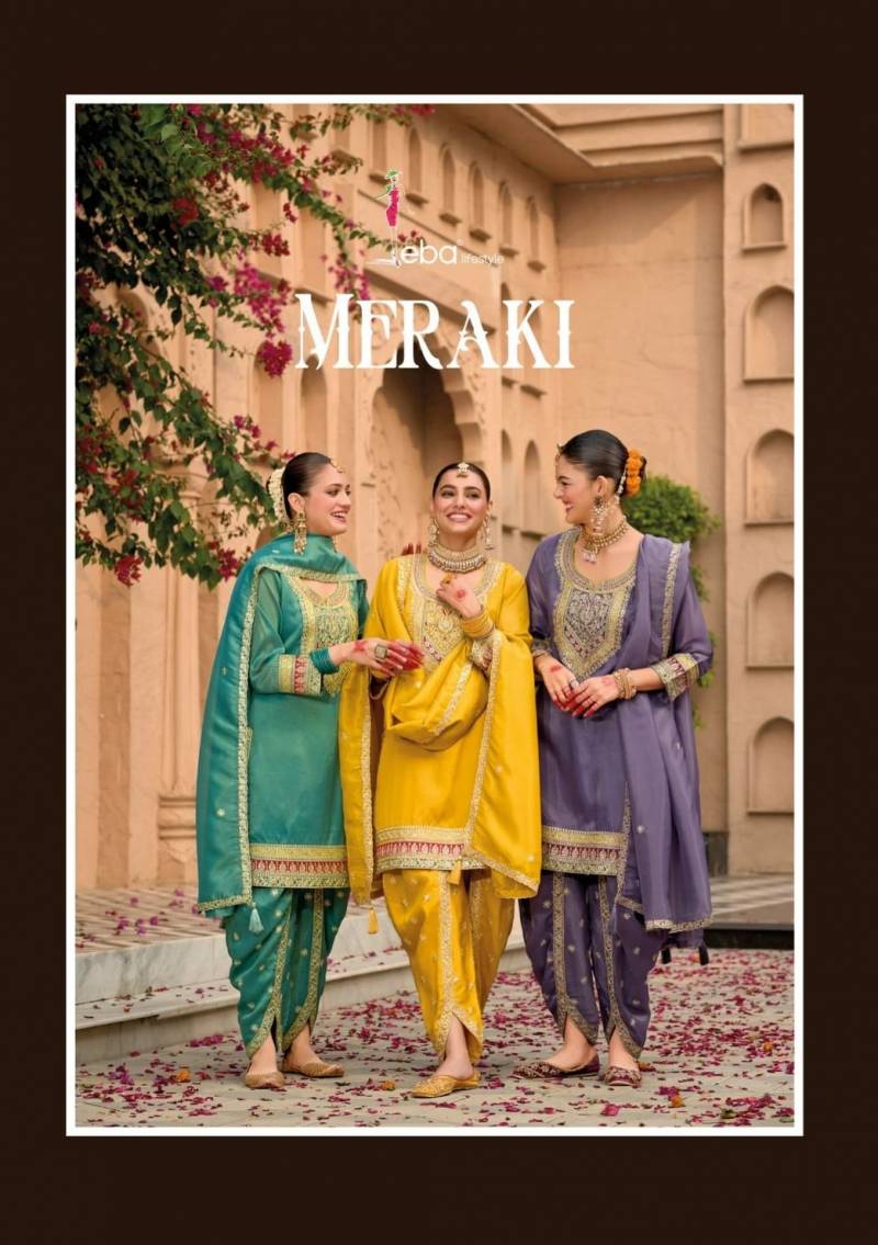 Eba Meraki Embroidered Ready Made Suits Collection