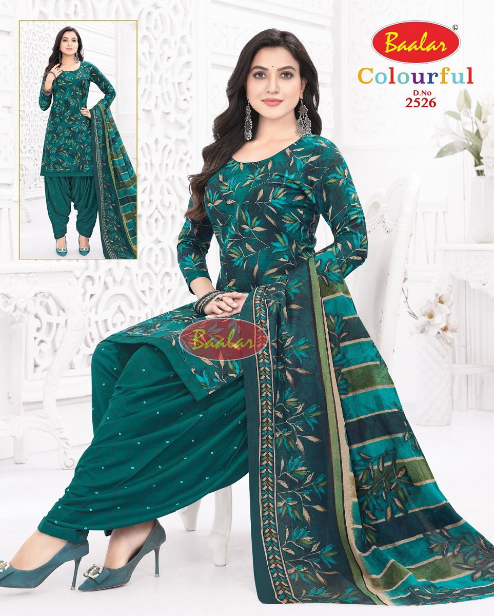 Baalar Colourful Vol 25 Cotton Printed Dress Material Collection