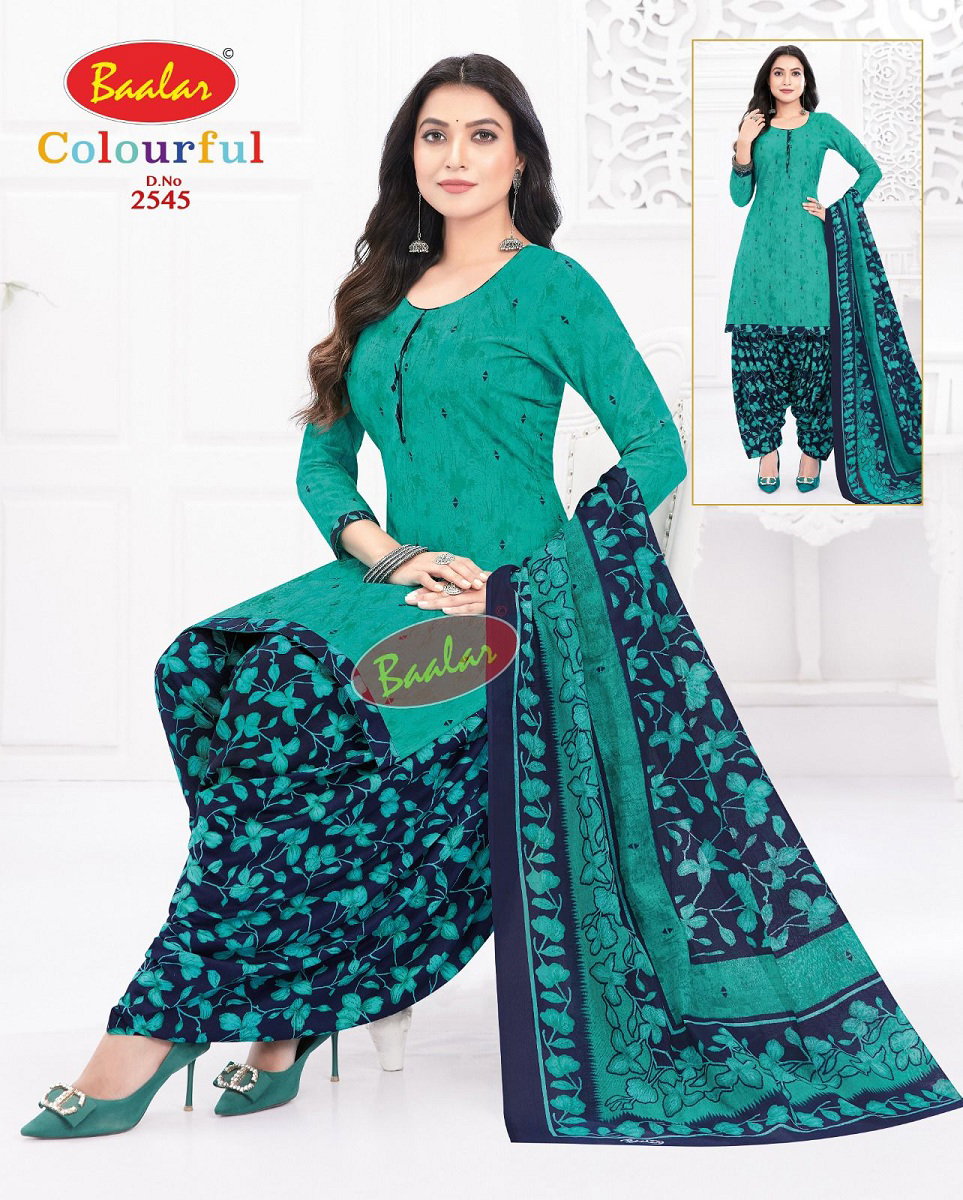 Baalar Colourful Vol 25 Cotton Printed Dress Material Collection
