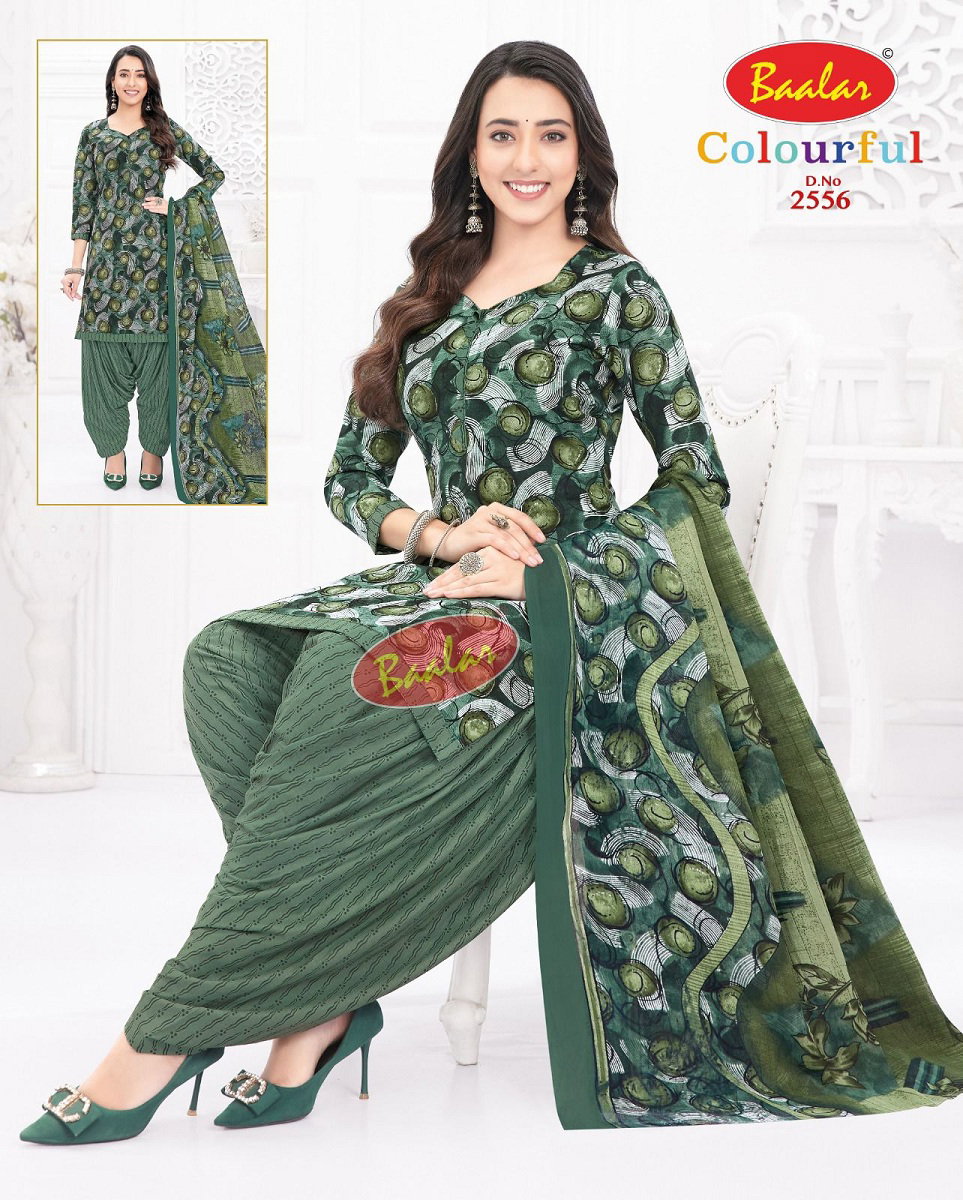 Baalar Colourful Vol 25 Cotton Printed Dress Material Collection