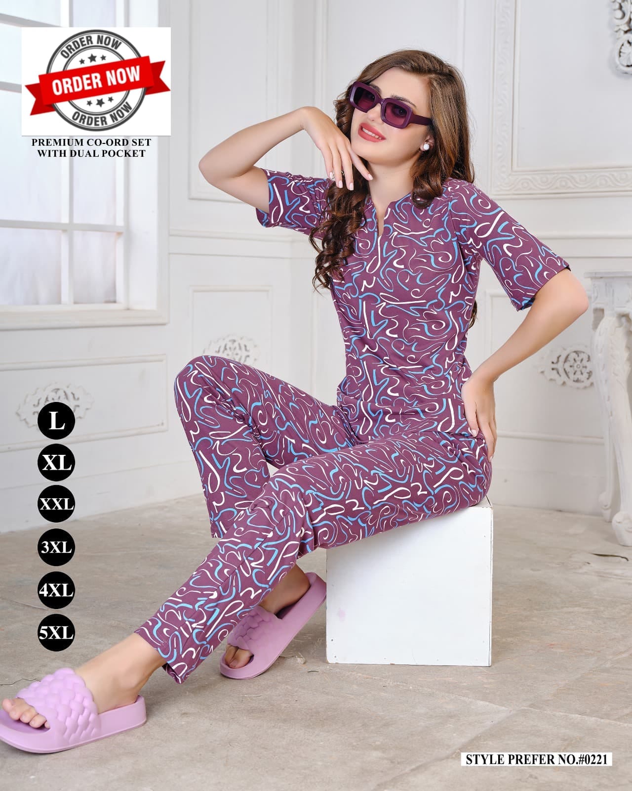 Summer Special Vol At 0221 Premium Hosiery Cotton Night Suits Collection