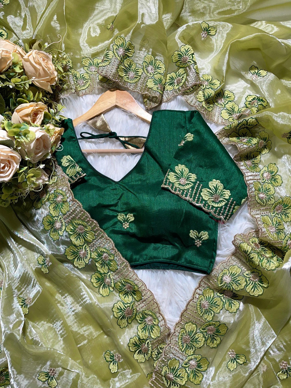 Kc 125 Designer Embroidered Zimmy Choo Saree Collection