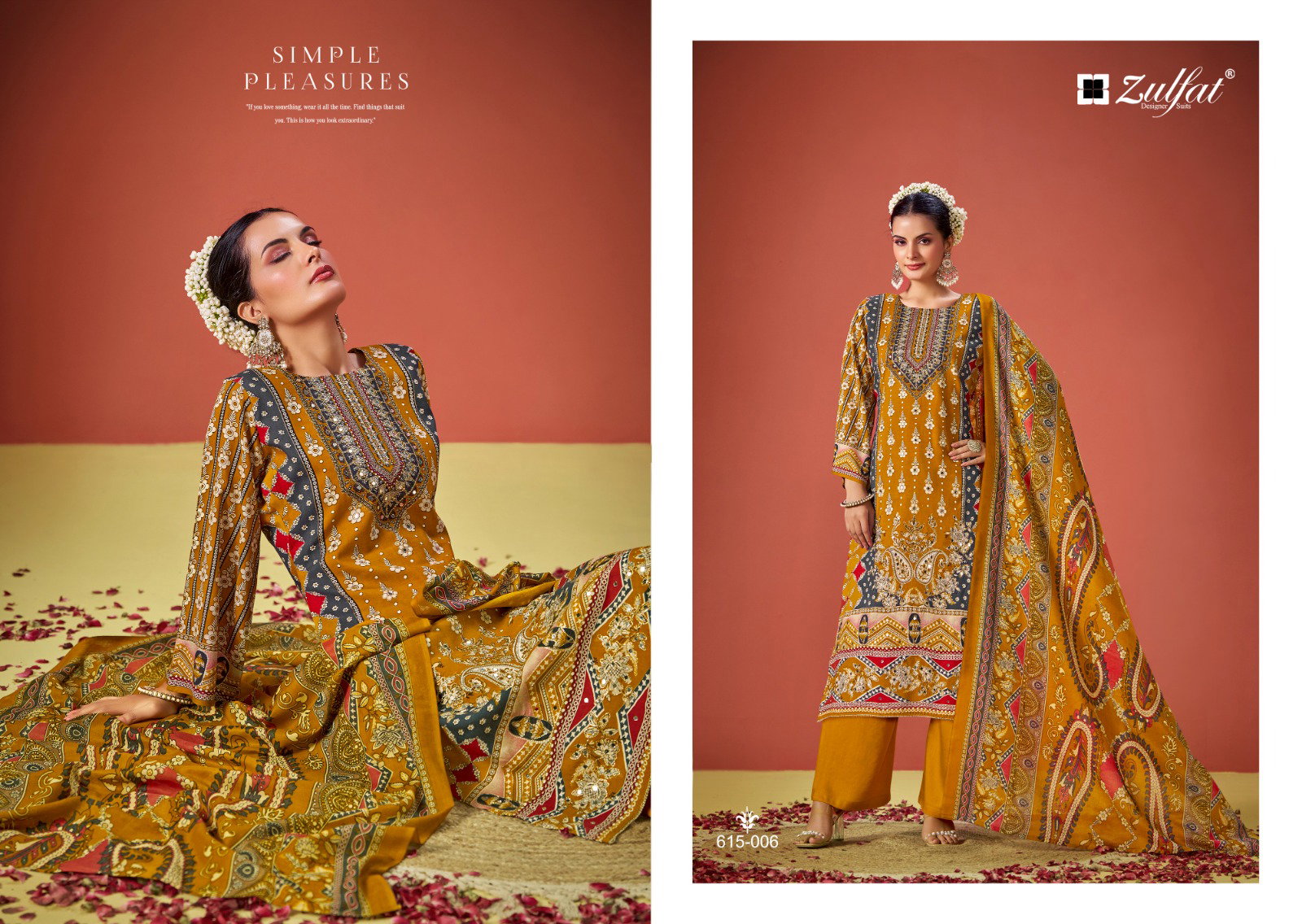 Zulfat Aayat Vol 11 Viscose Rayon Printed Dress Material Collection