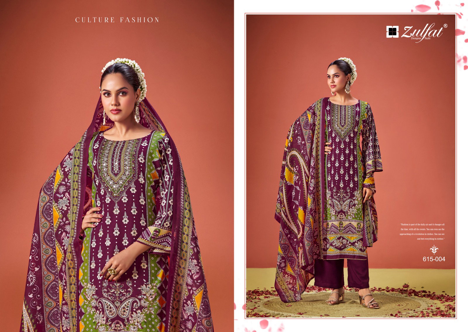 Zulfat Aayat Vol 11 Viscose Rayon Printed Dress Material Collection