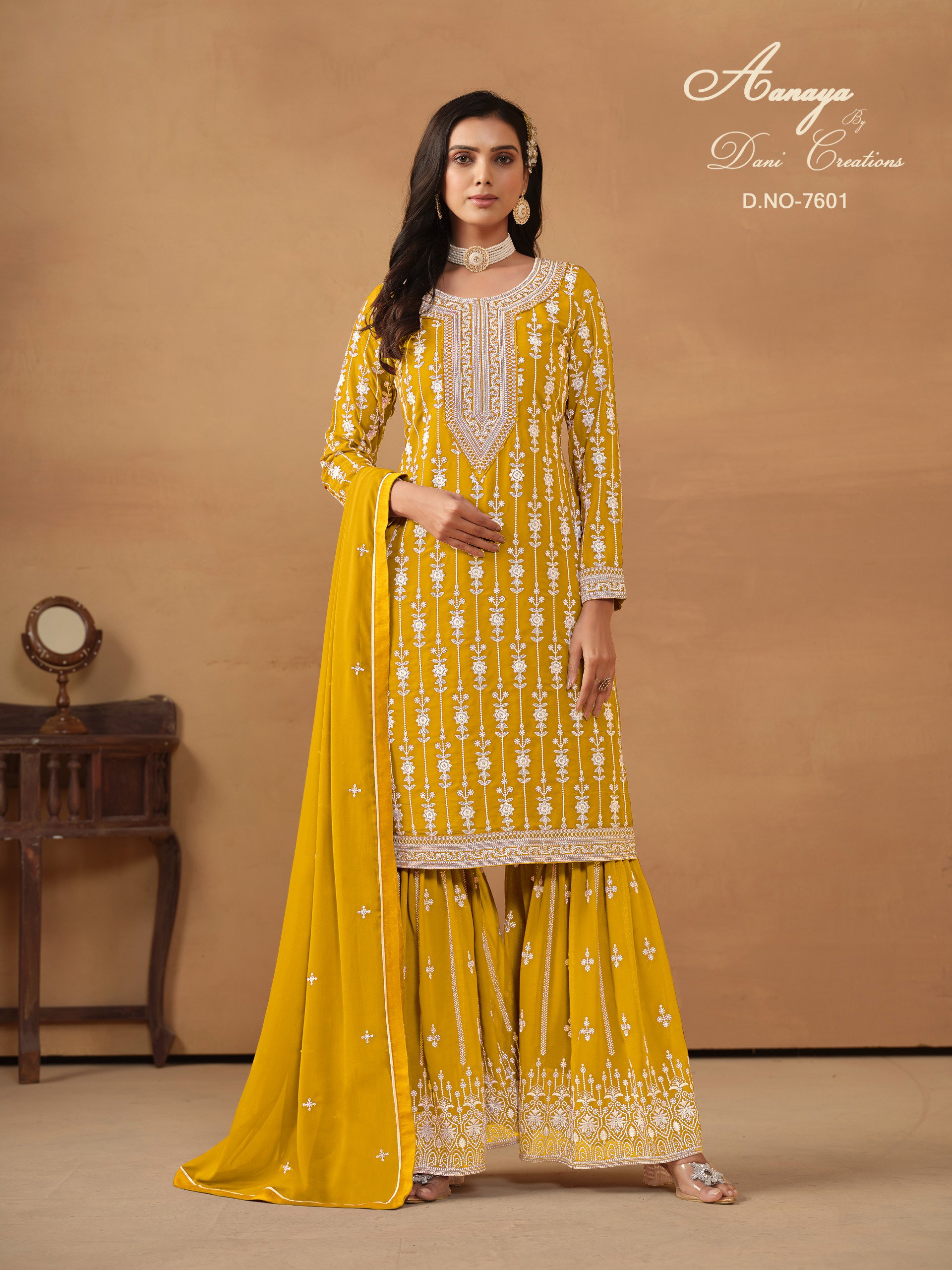 Aanaya Vol 176 Designer Georgette Salwar Kameez Collection