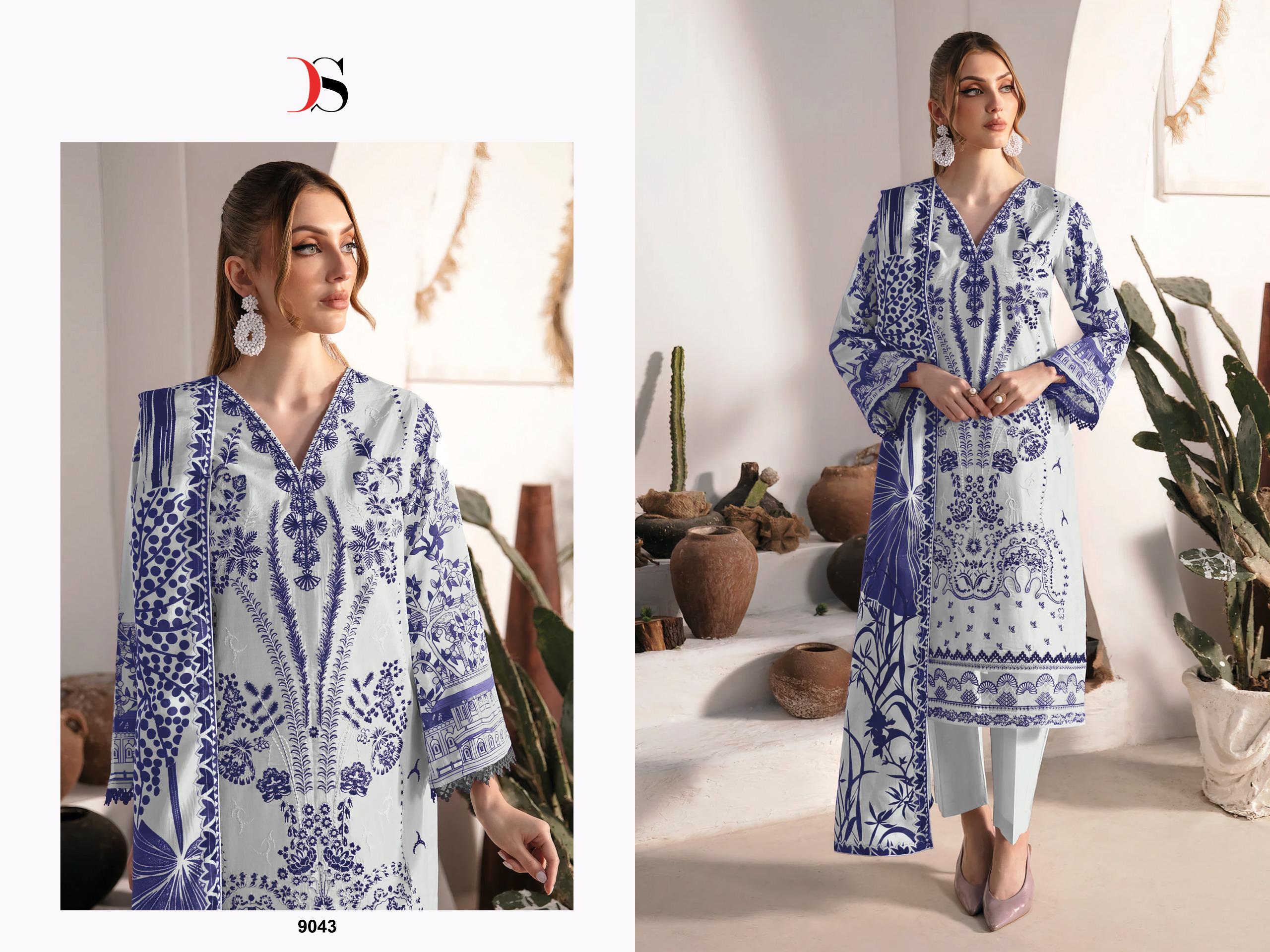Deepsy Cheveron 13 Cotton Dupatta Pakistani Salwar Suits