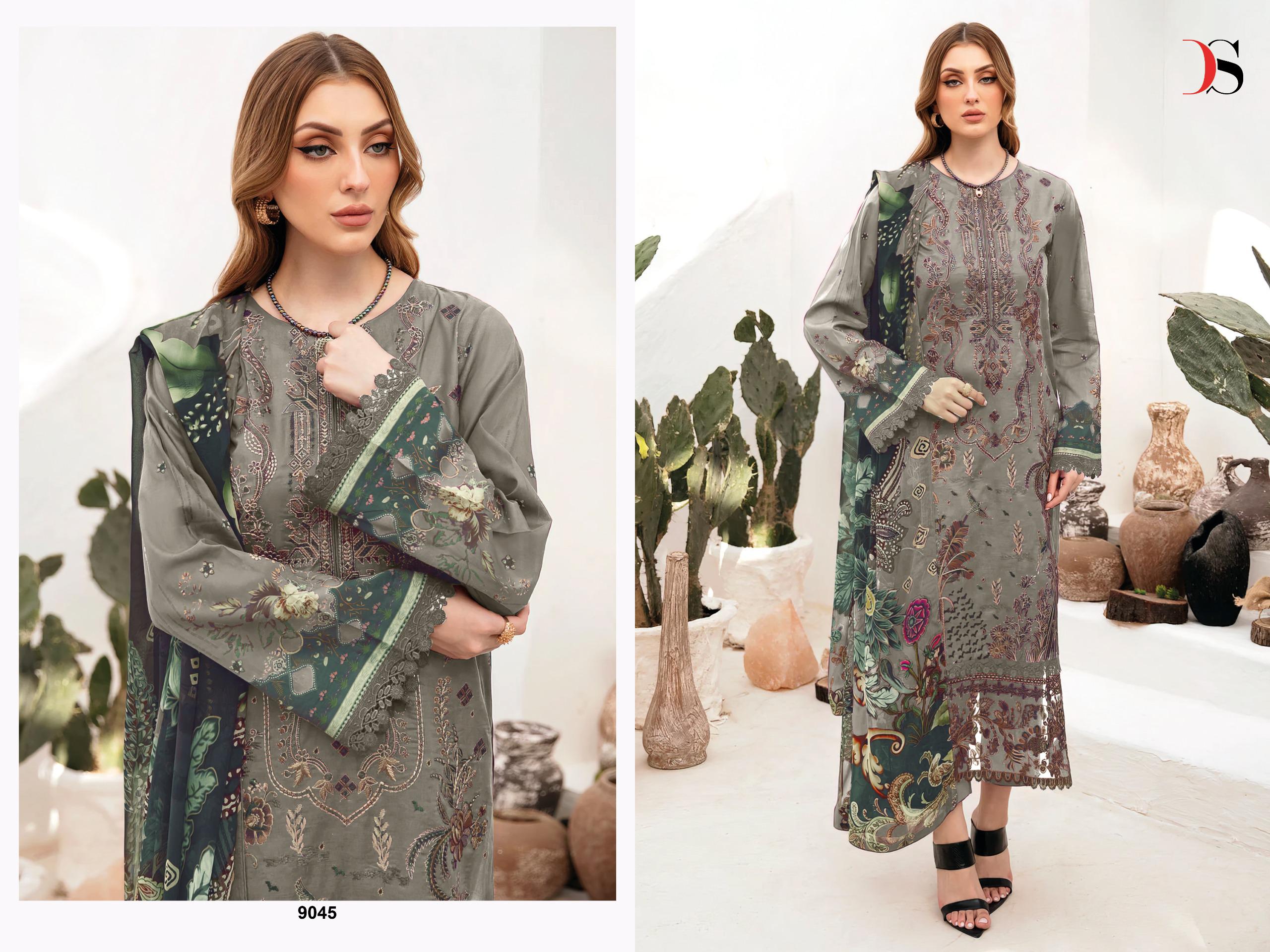 Deepsy Cheveron 13 Cotton Dupatta Pakistani Salwar Suits