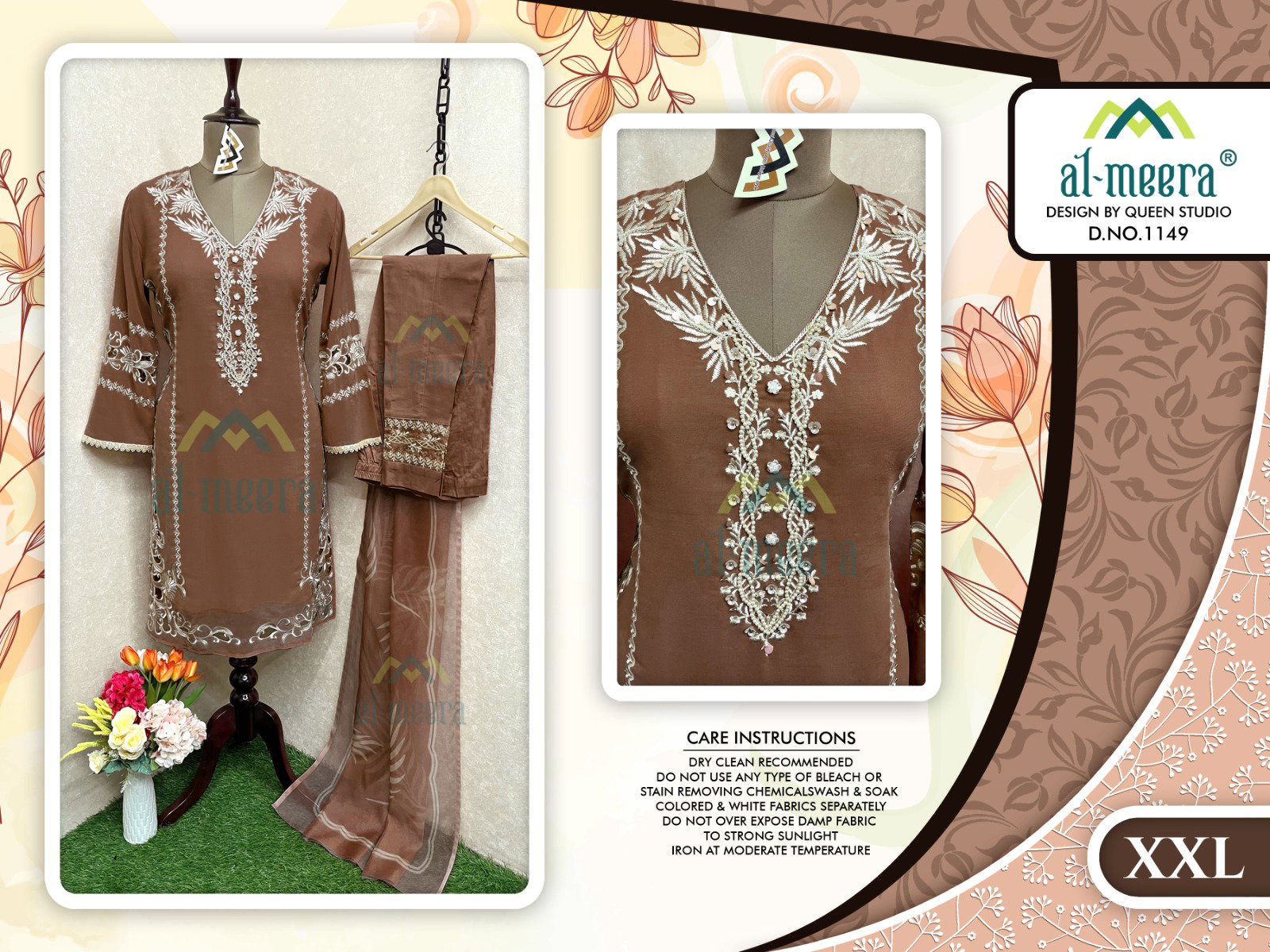 Al Meera 1149 New Colours Readymade Pakistani Suit Collection
