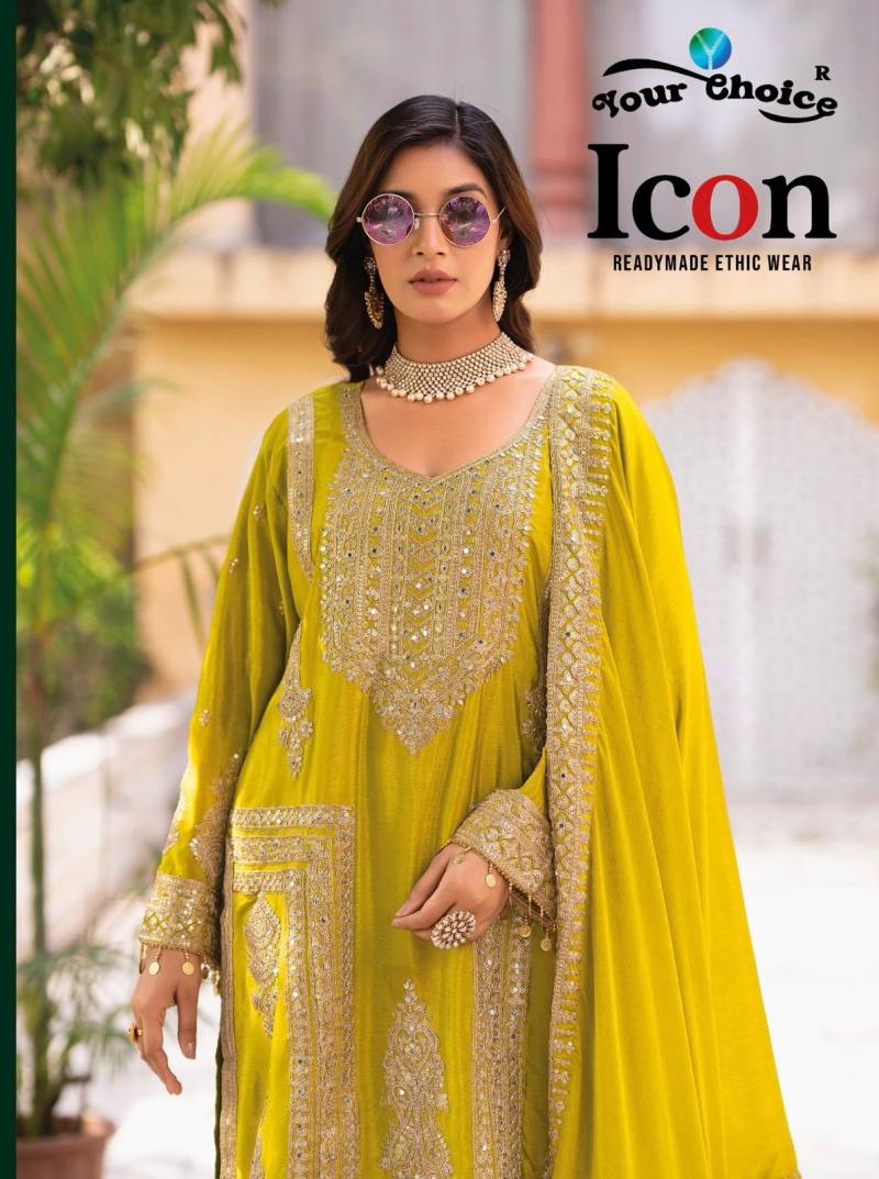 Your Choice Icon Readymade Chinon Salwar Kameez Collection