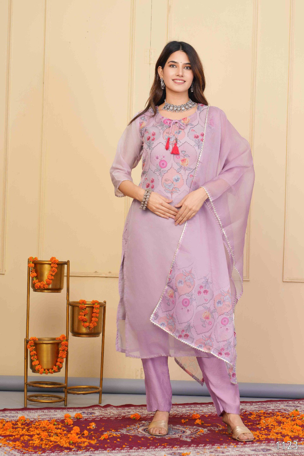 Tanisha Vol 17 Festive Wear Cotton Kurti Bottom With Dupatta