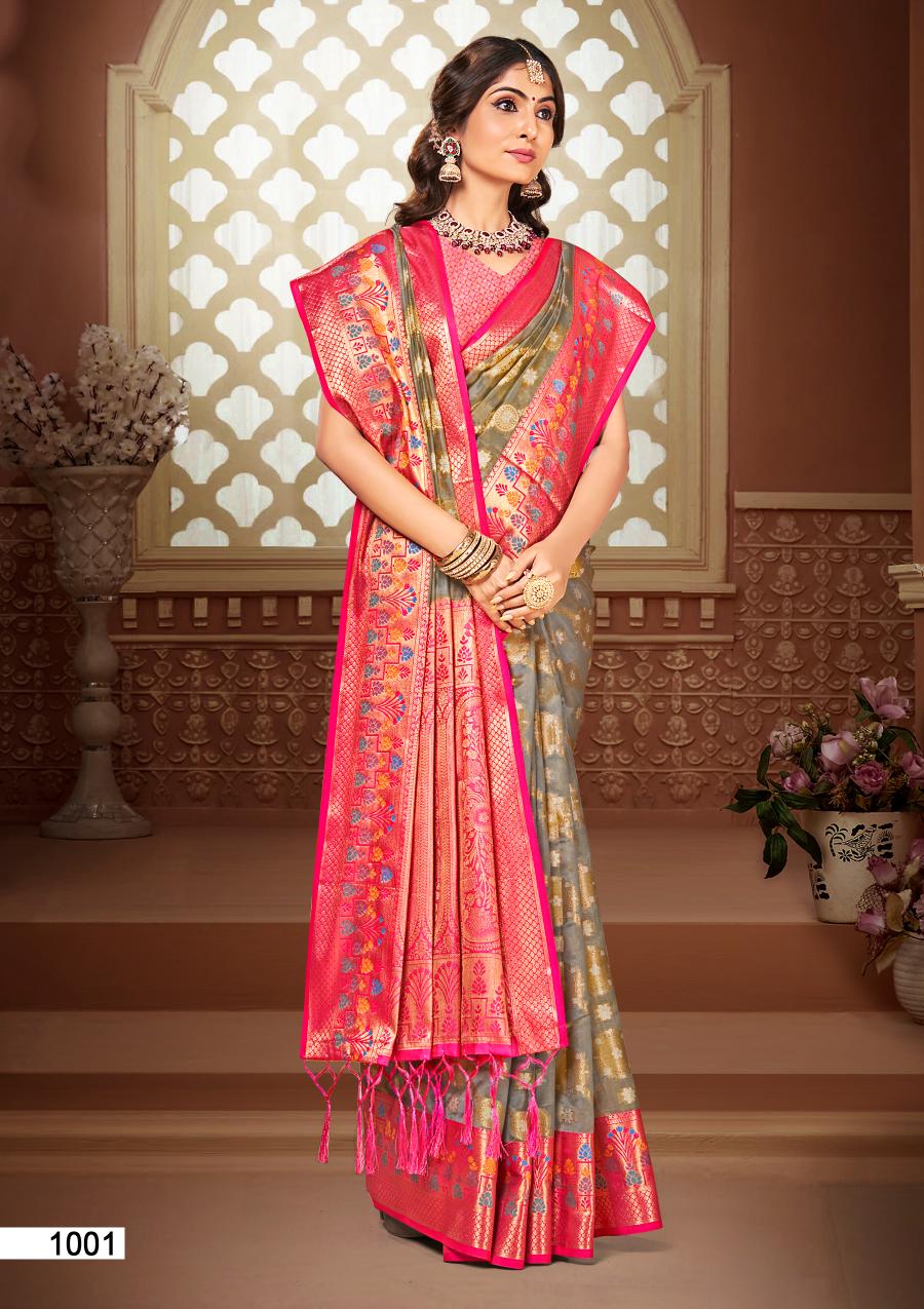Bunawat Alokik Vol 2 Stylish Wedding Wear Silk Saree Collection