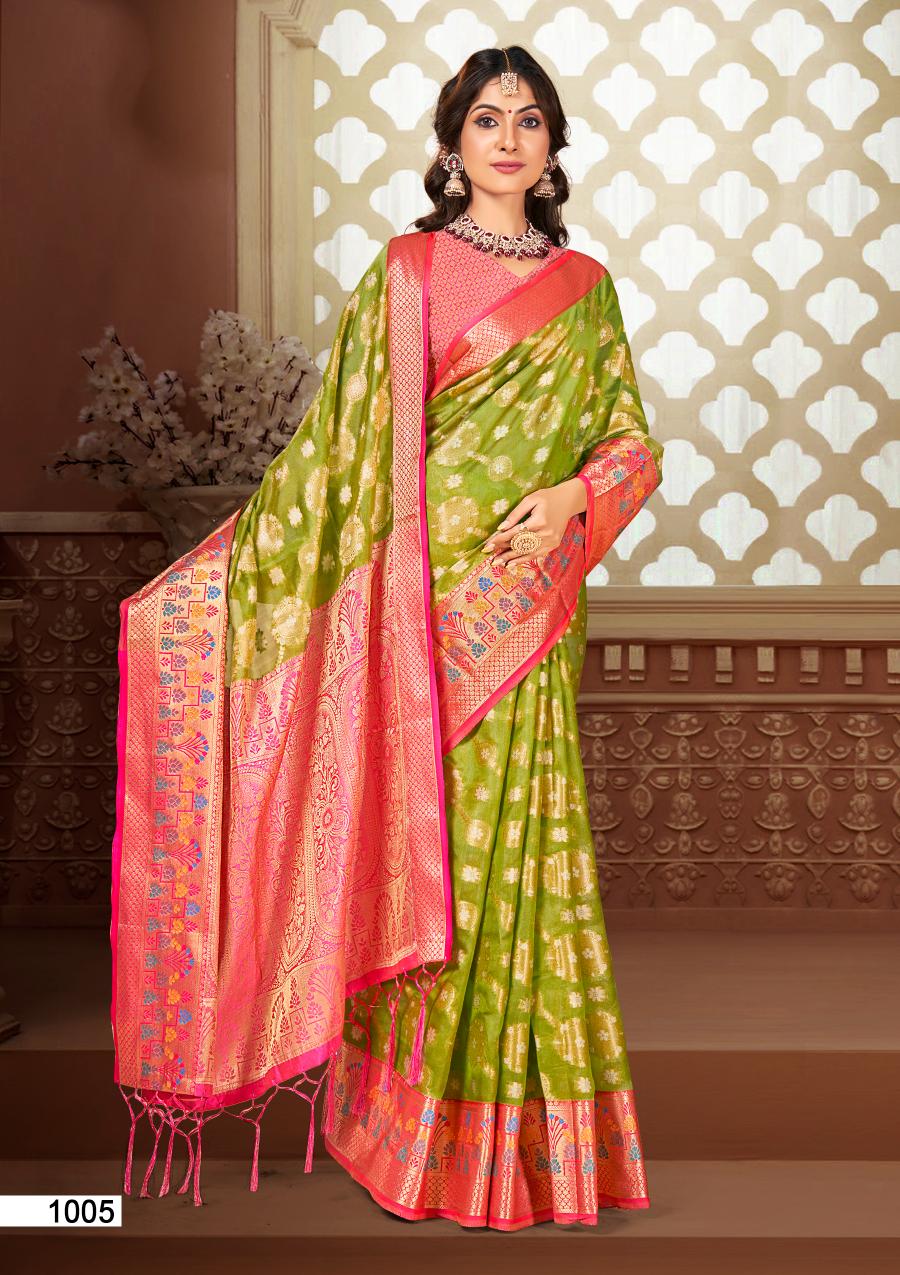Bunawat Alokik Vol 2 Stylish Wedding Wear Silk Saree Collection