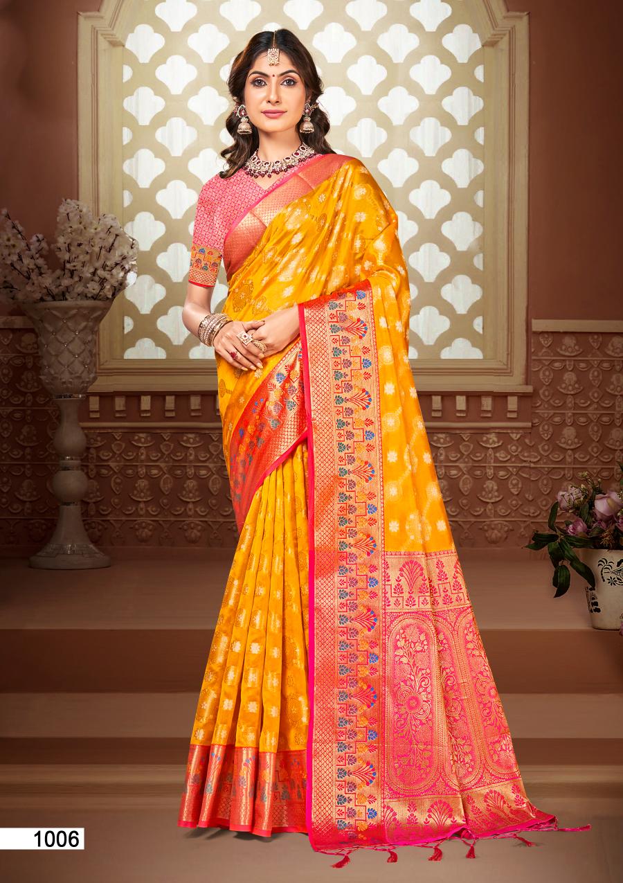 Bunawat Alokik Vol 2 Stylish Wedding Wear Silk Saree Collection