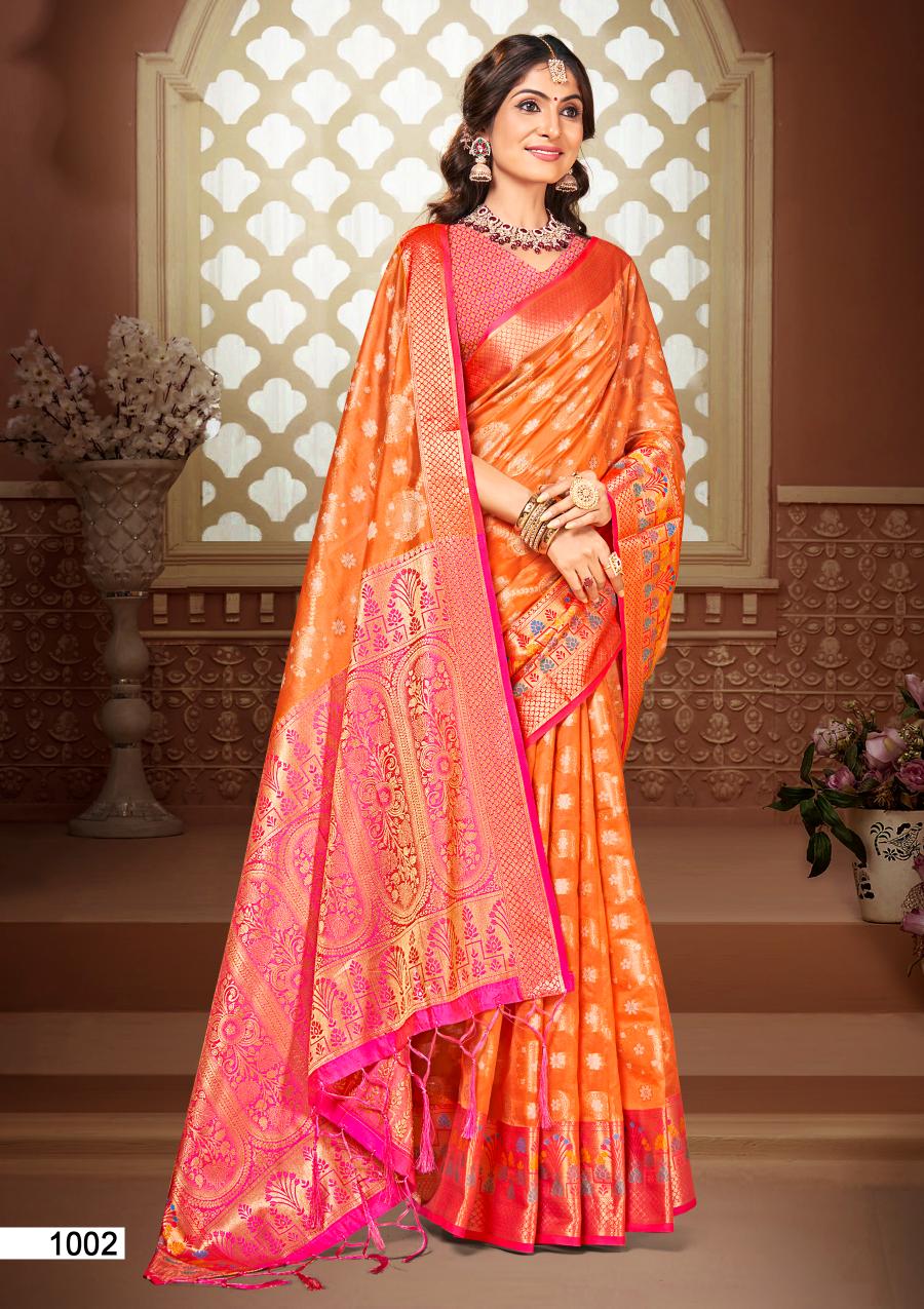 Bunawat Alokik Vol 2 Stylish Wedding Wear Silk Saree Collection